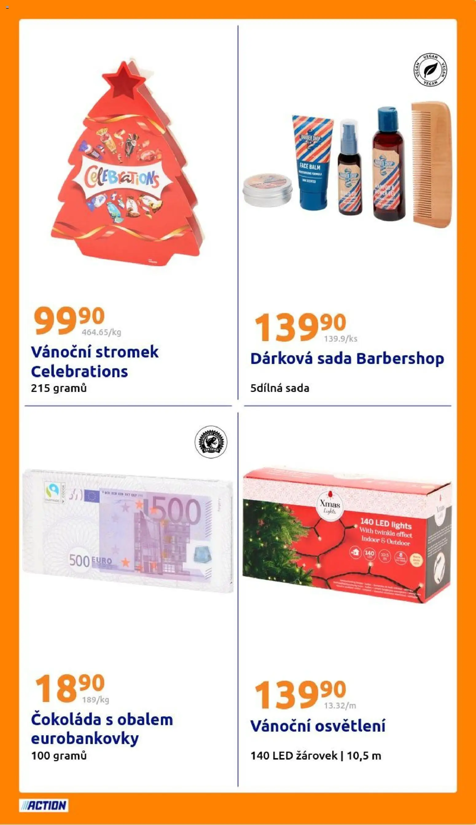 Action leták od 19.11.2025 | Strana: 25 | Produkty: Vegan, Čokoláda, LED