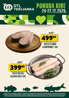 Tekijanka ponuda ribe - pregled Tekijanka kataloga - važi od 24.12.2025