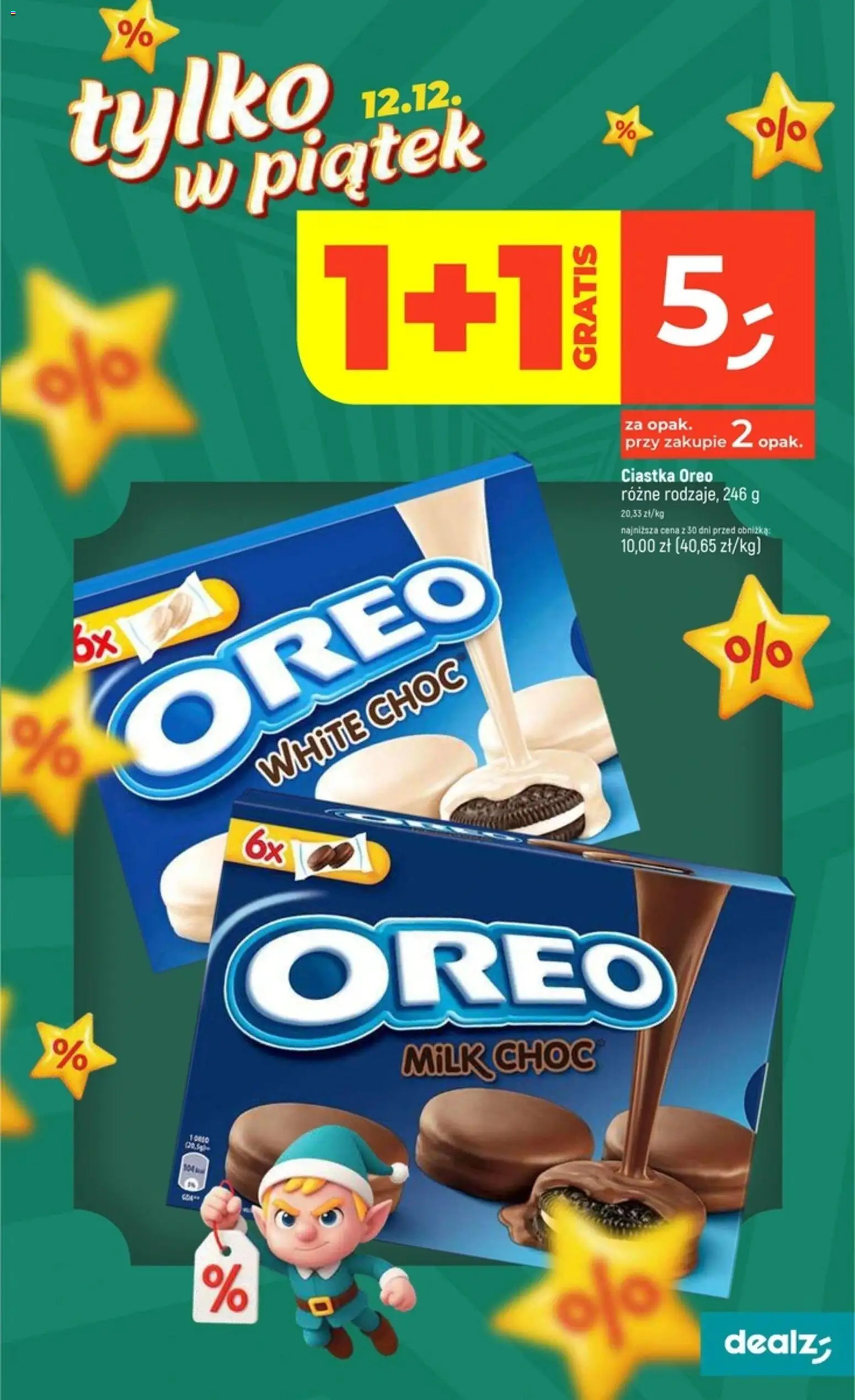 Dealz Gazetka - Kalendarz adwentowy od 08.12.2025 | Strona: 7 | Produkty: Ciastka Oreo, Ciastka