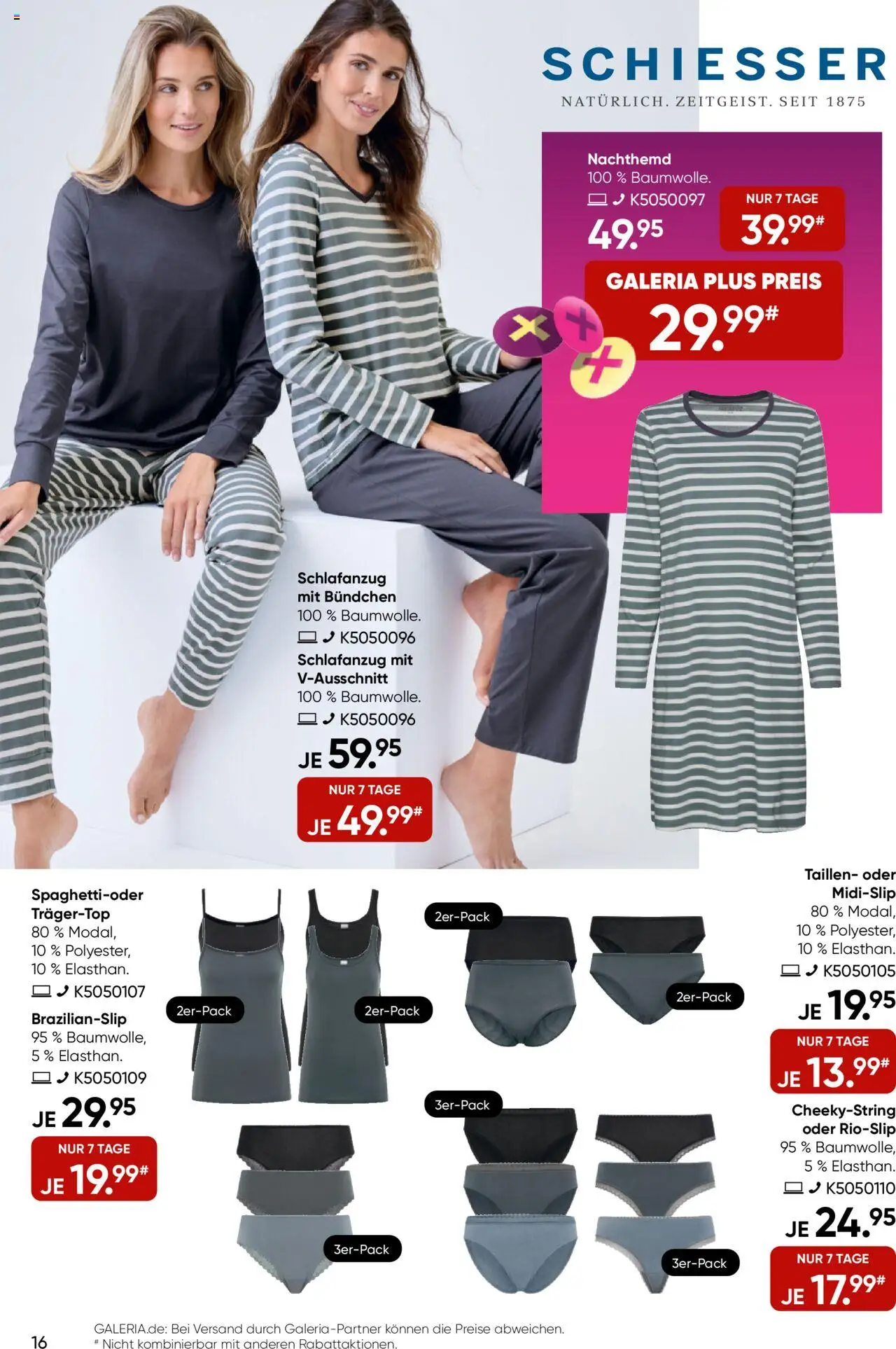 Galeria Karstadt Kaufhof Prospekt 	 – gültig ab 10.09.2025 | Seite: 16
