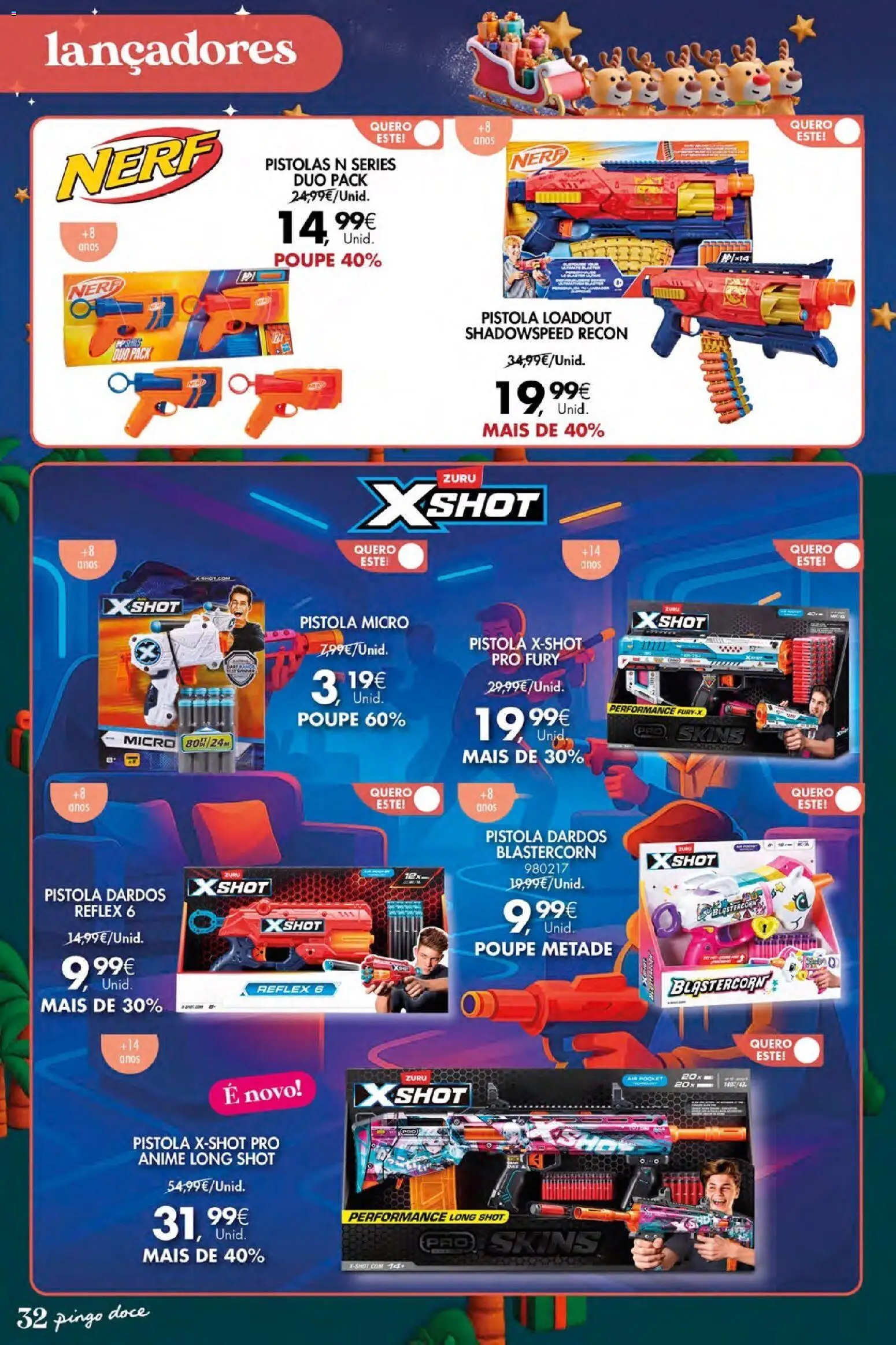 Pingo Doce - Brinquedos Natal Açores  │ válido de 04.12.2025 | Página: 32
