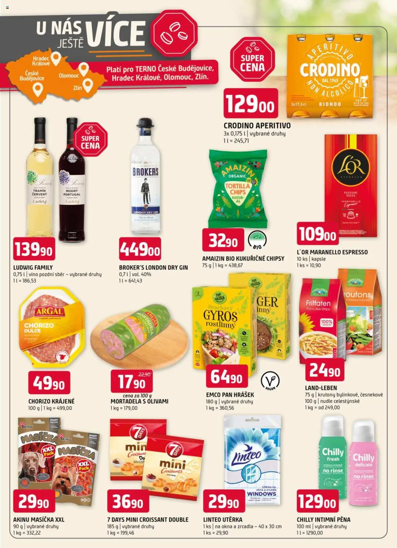 Terno leták od 28.05.2025 | Strana: 19 | Produkty: Tortilla, Croissant, Chipsy, Nudle