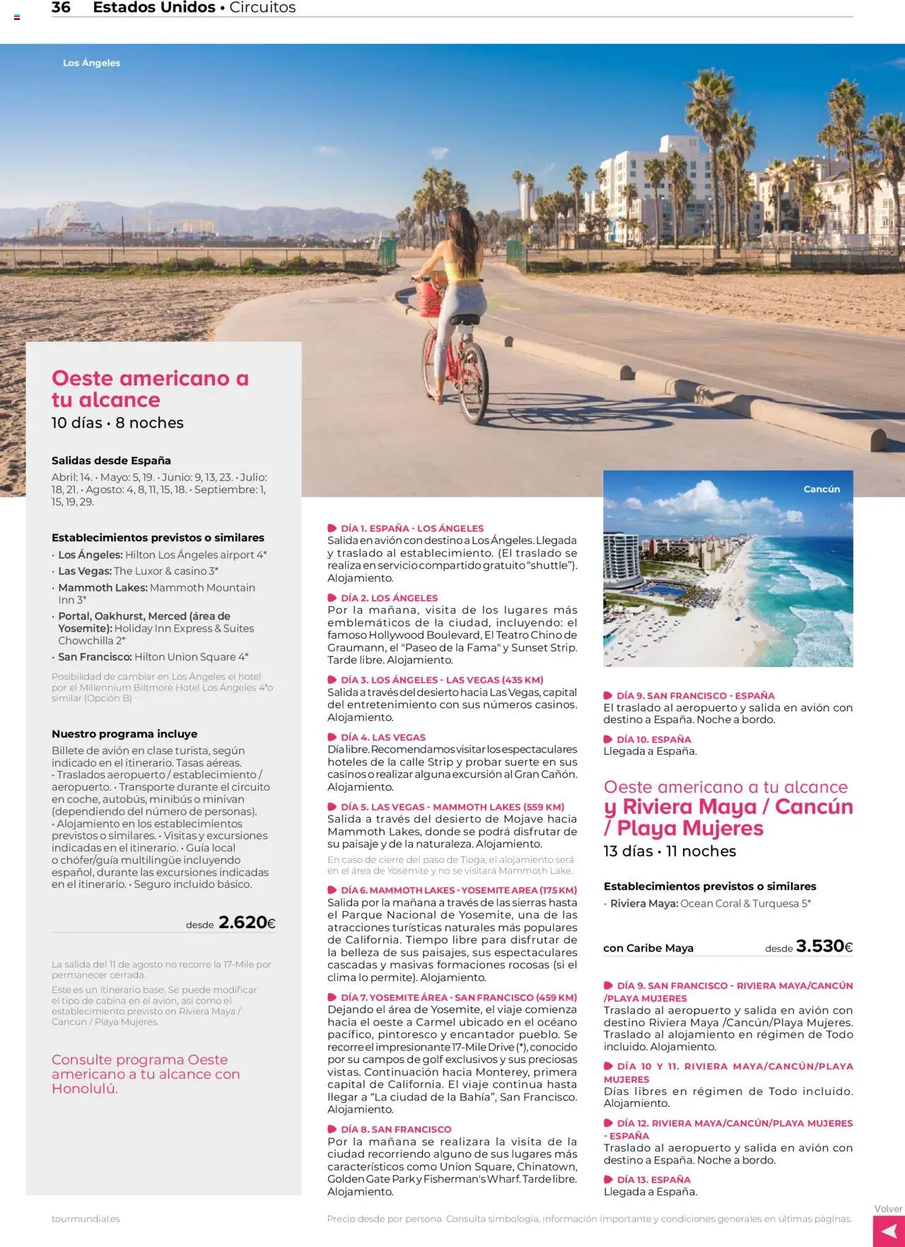Viajes El Corte Inglés - Norteamérica y Caribe 2025 │ válido desde el 01.01.2025 | Página: 36