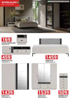 Pogląd oferty "Merkury Market Gazetka - Meble, Wypoczynki, Materace" - ważna od 02.01.2026 | Strona: 20 | Produkty: Łóżko, Szafa, Komoda, szafka RTV