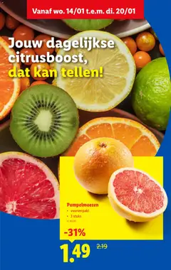 Lidl Folder week 3 - Voorbeeld van een folder van Lidl, geldig van 14.01.2026 | Pagina: 4 | Producten: Kan