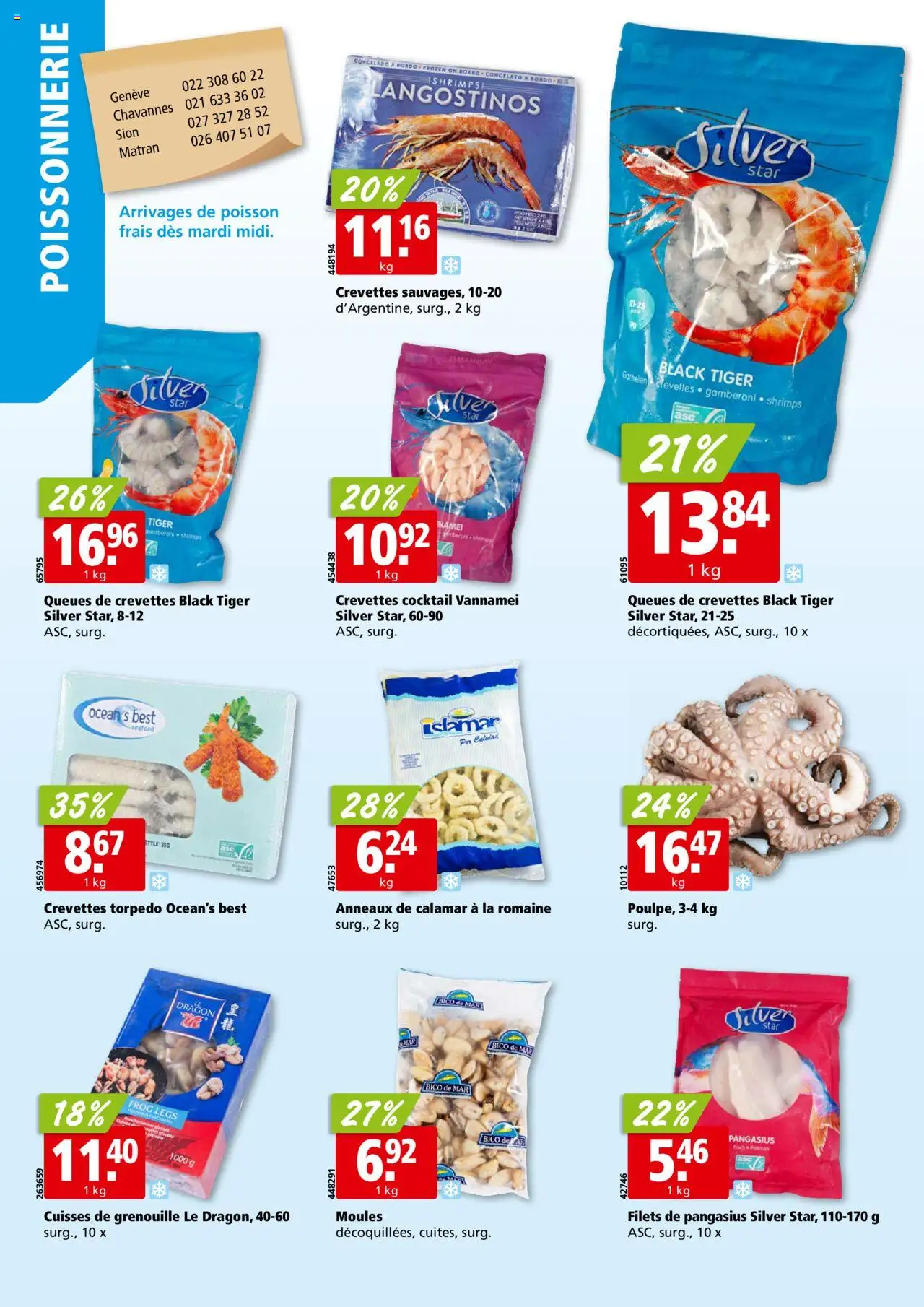 Aligro Aktionen Chavannes, Matran, Genève, Sion ab 11.08.2025 | Seite: 4 | Produkte: Garnelen