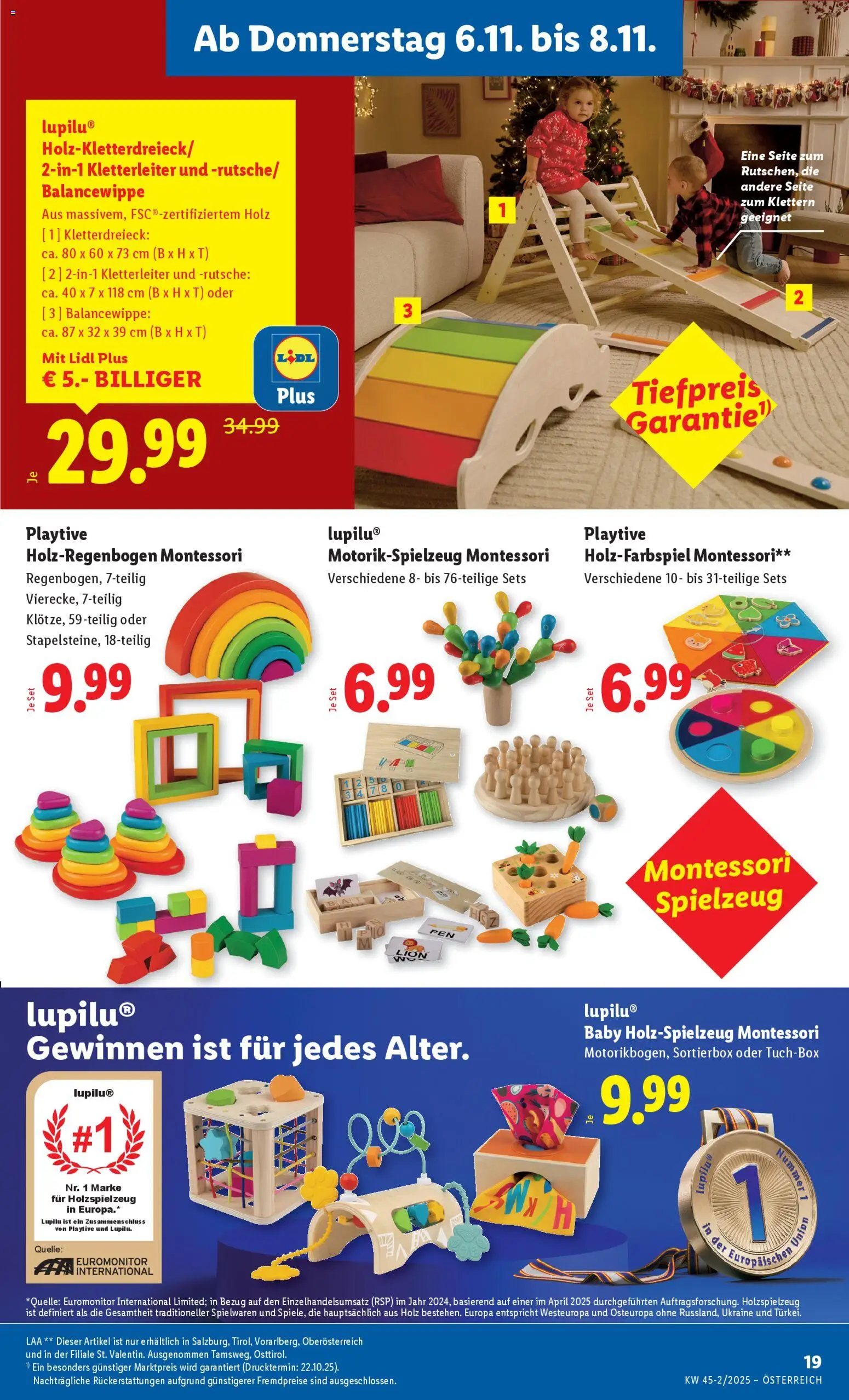 Lidl Flugblatt - Altenmarkt im Pongau, St. Johann im Pongau, Zell am See gültig ab 06.11.2025 | Seite: 21