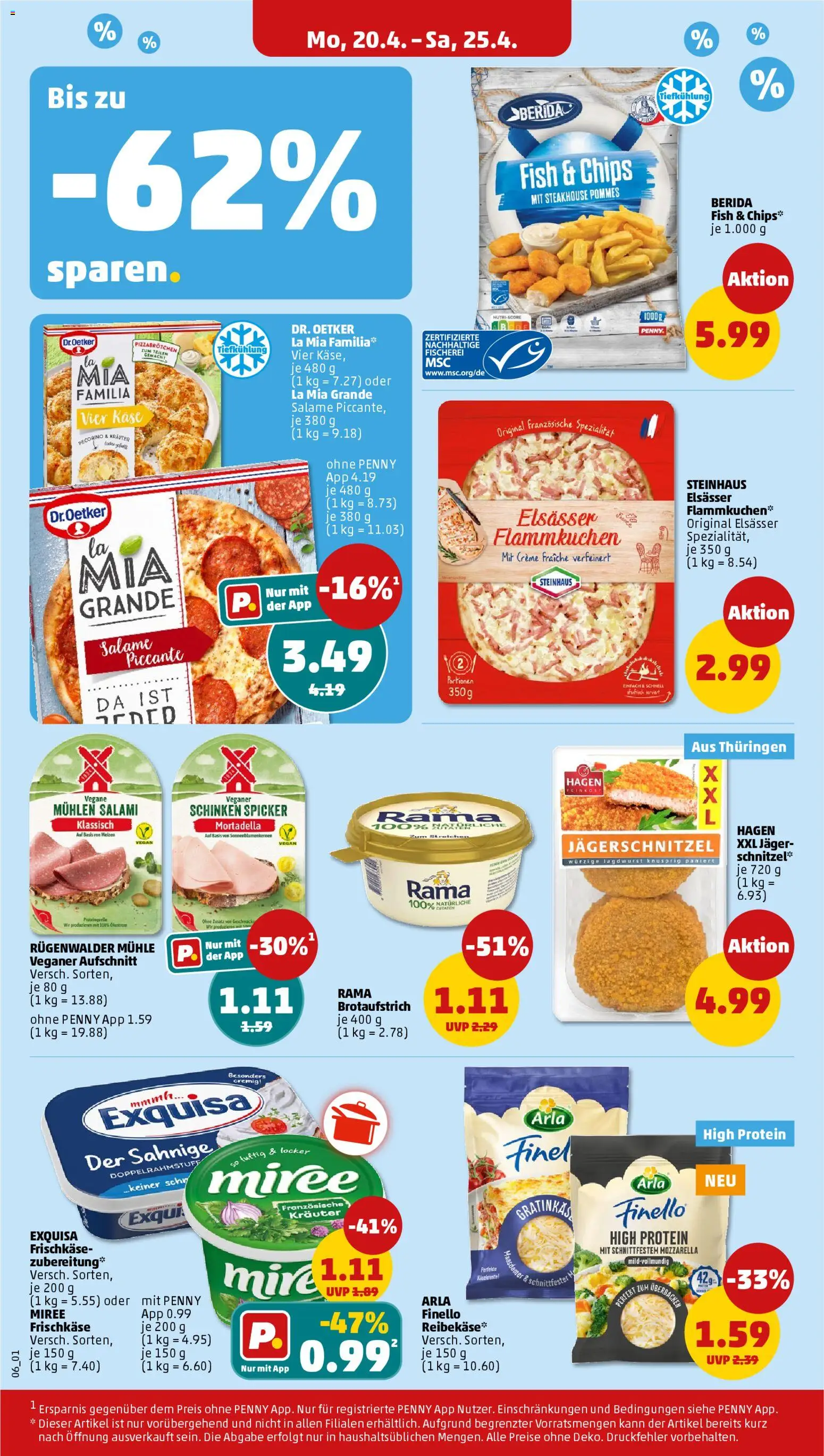 Penny Prospekt 	 – gültig ab 20.04.2026 | Seite: 12 | Produkte: Rama, Mozzarella, Chips, Frischkase