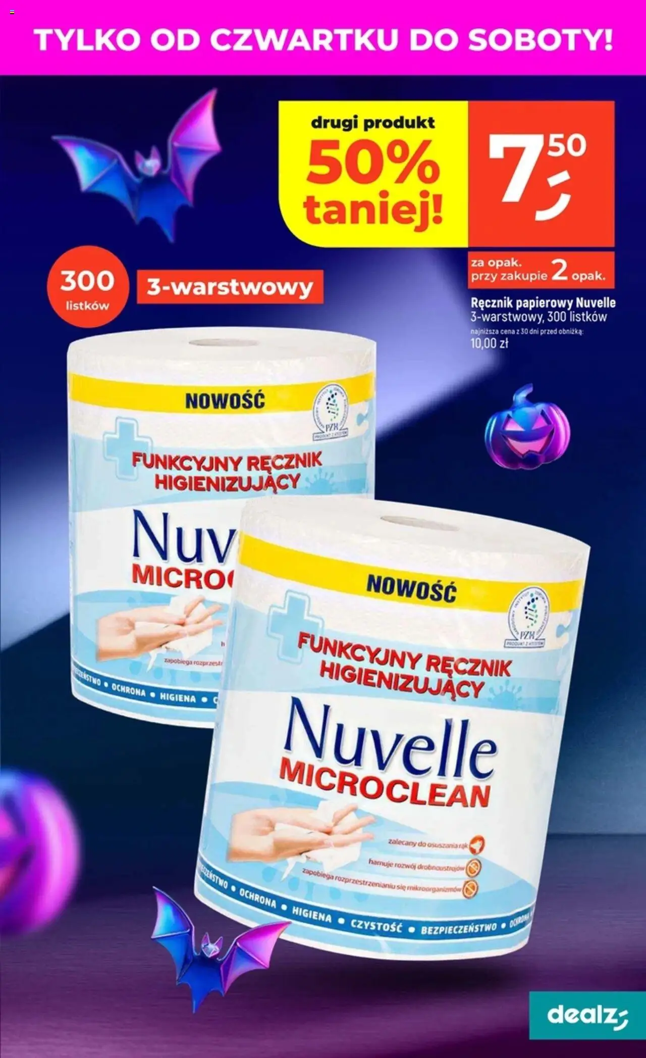 Dealz Gazetka od 16.10.2025 | Strona: 7 | Produkty: Ręcznik papierowy