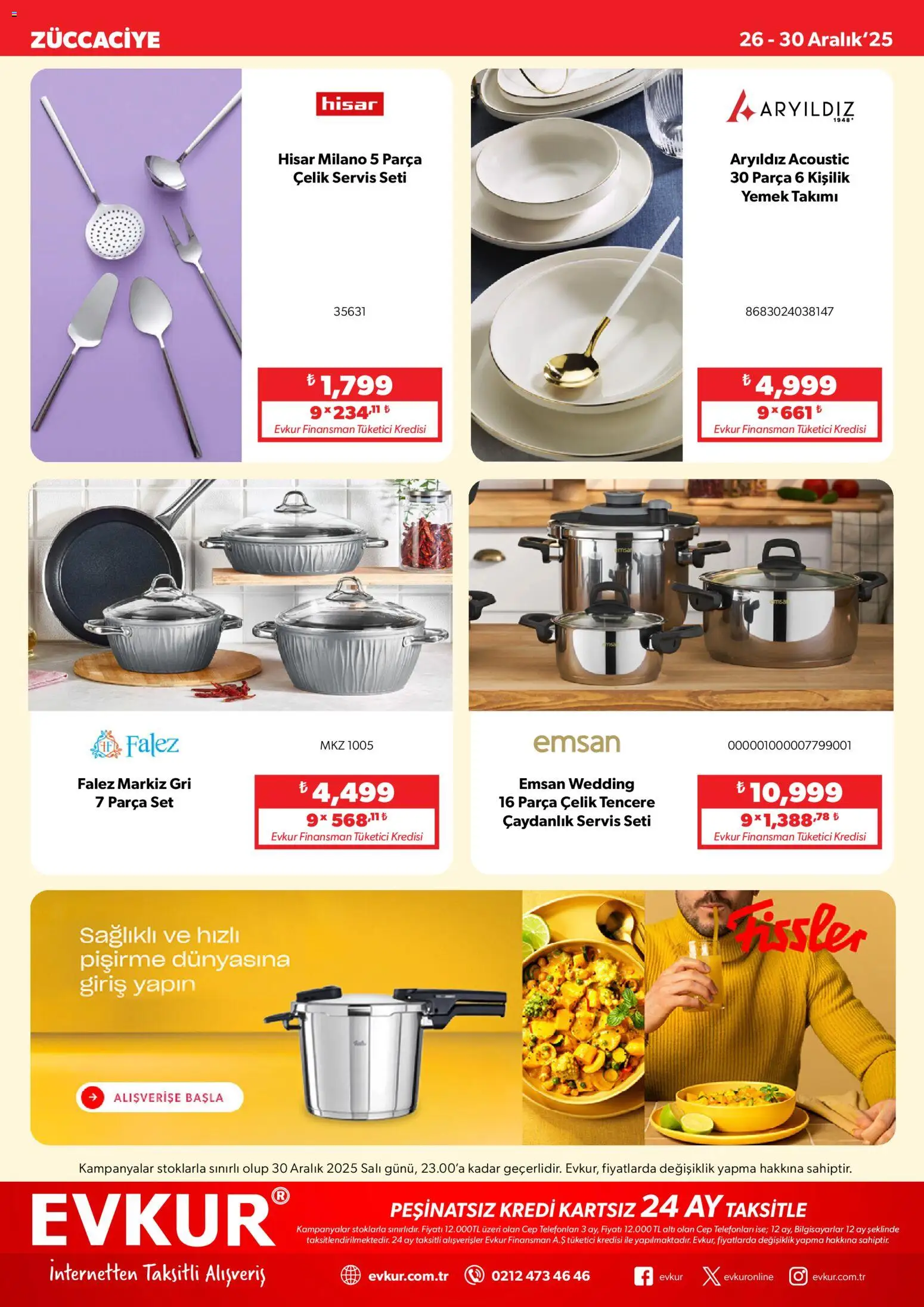Evkur Muhteşem Fırsatlar - 26.12.2025 tarihinden itibaren geçerlidir | Sayfa: 8 | Ürünler: Çaydanlık, Yemek takımı