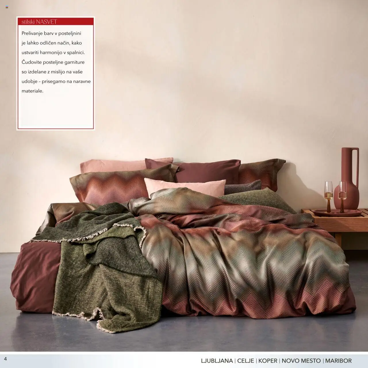 Harvey Norman katalog posteljnina jesen zima │ velja od 01.10.2023 | Stran: 4