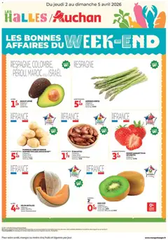 Auchan - Les bons plans du week-end dans votre hyper - Voorbeeld van een folder van Auchan, geldig van 02.04.2026