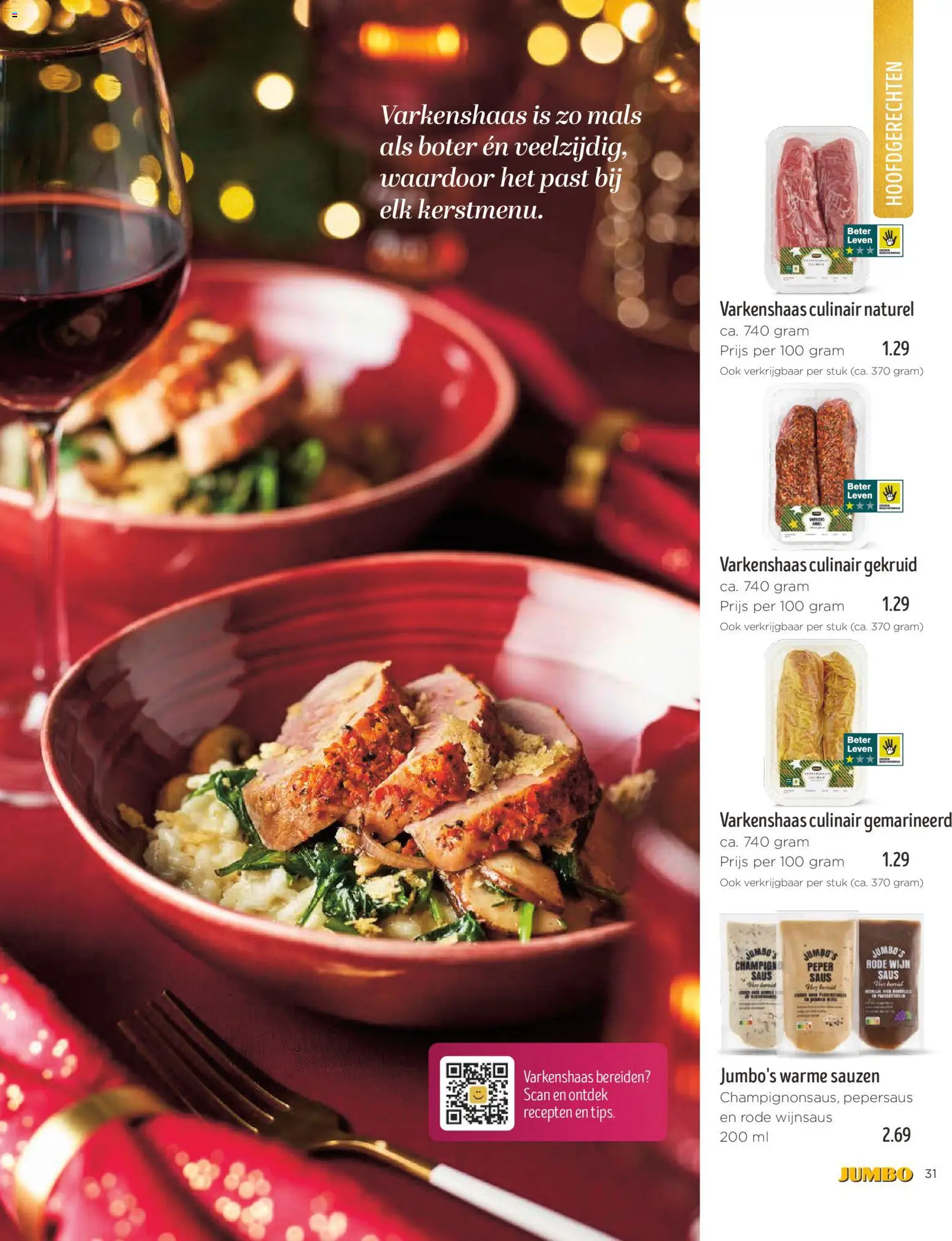 {H1} | Pagina: 31 | Producten: Boter, Wijn, Saus, Peper