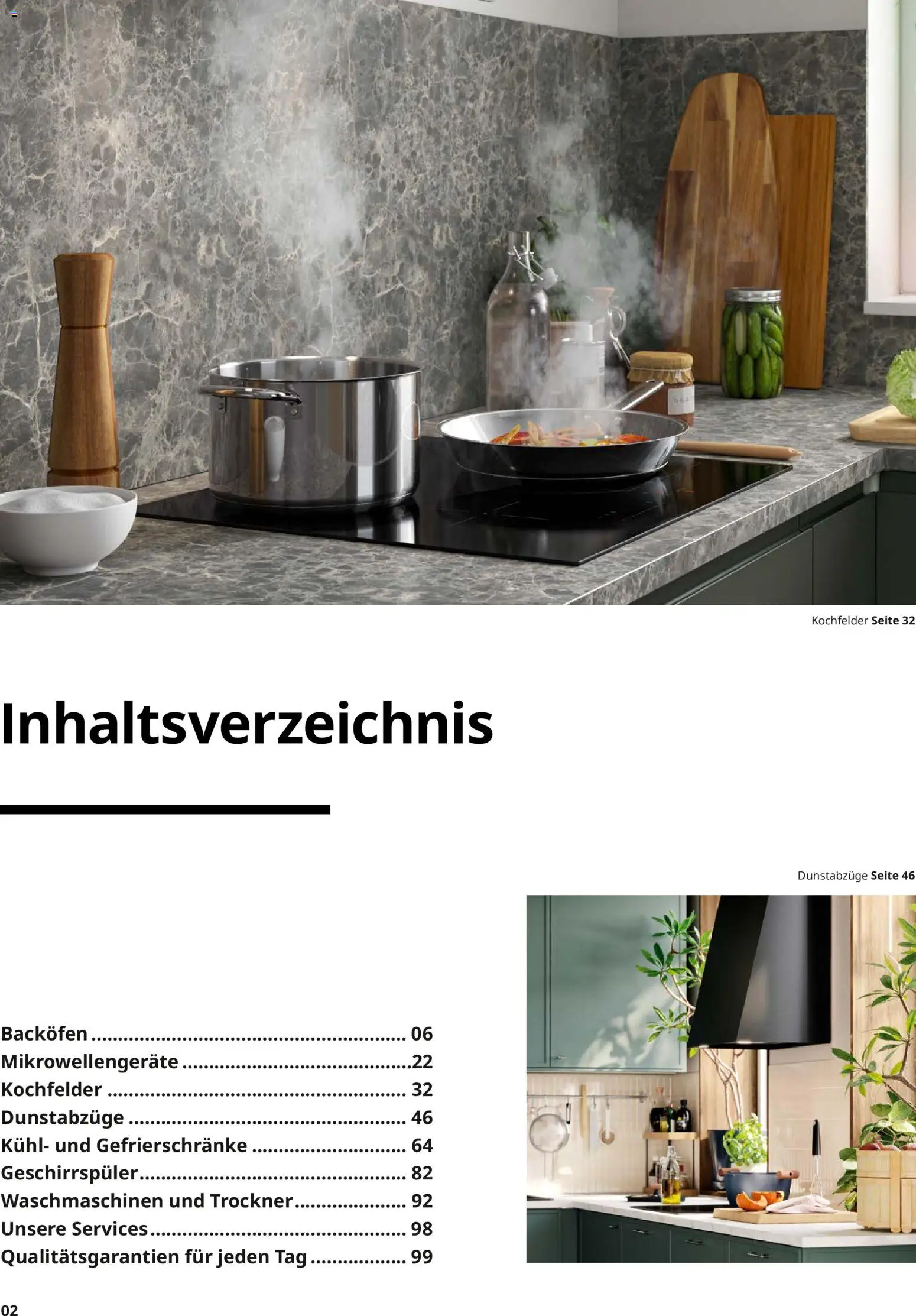Ikea Elektrogeräte – gültig ab 10.04.2026 | Seite: 2 | Produkte: Trockner, Geschirrspüler, Backofen
