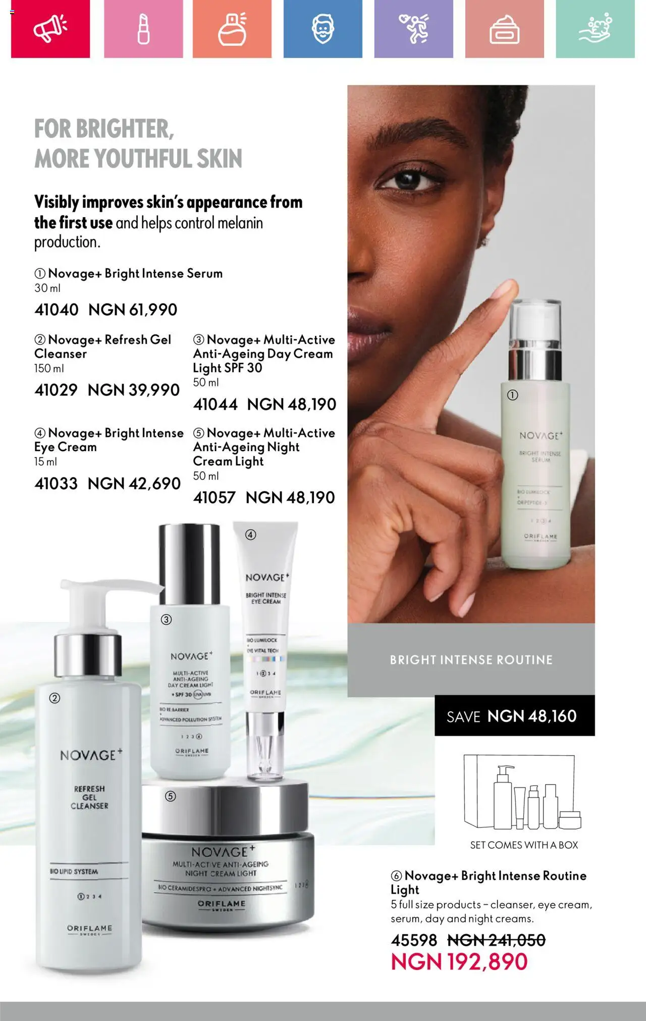 Oriflame -Catalogue valid from 01.04.2025 | Page: 46 | Products: Box, Cream