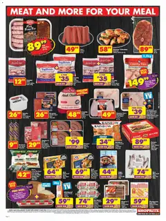 Shoprite specials catalogue – valid from 20.04.2026 | Page: 2 | Products: Steak, Box, Bread, Fish