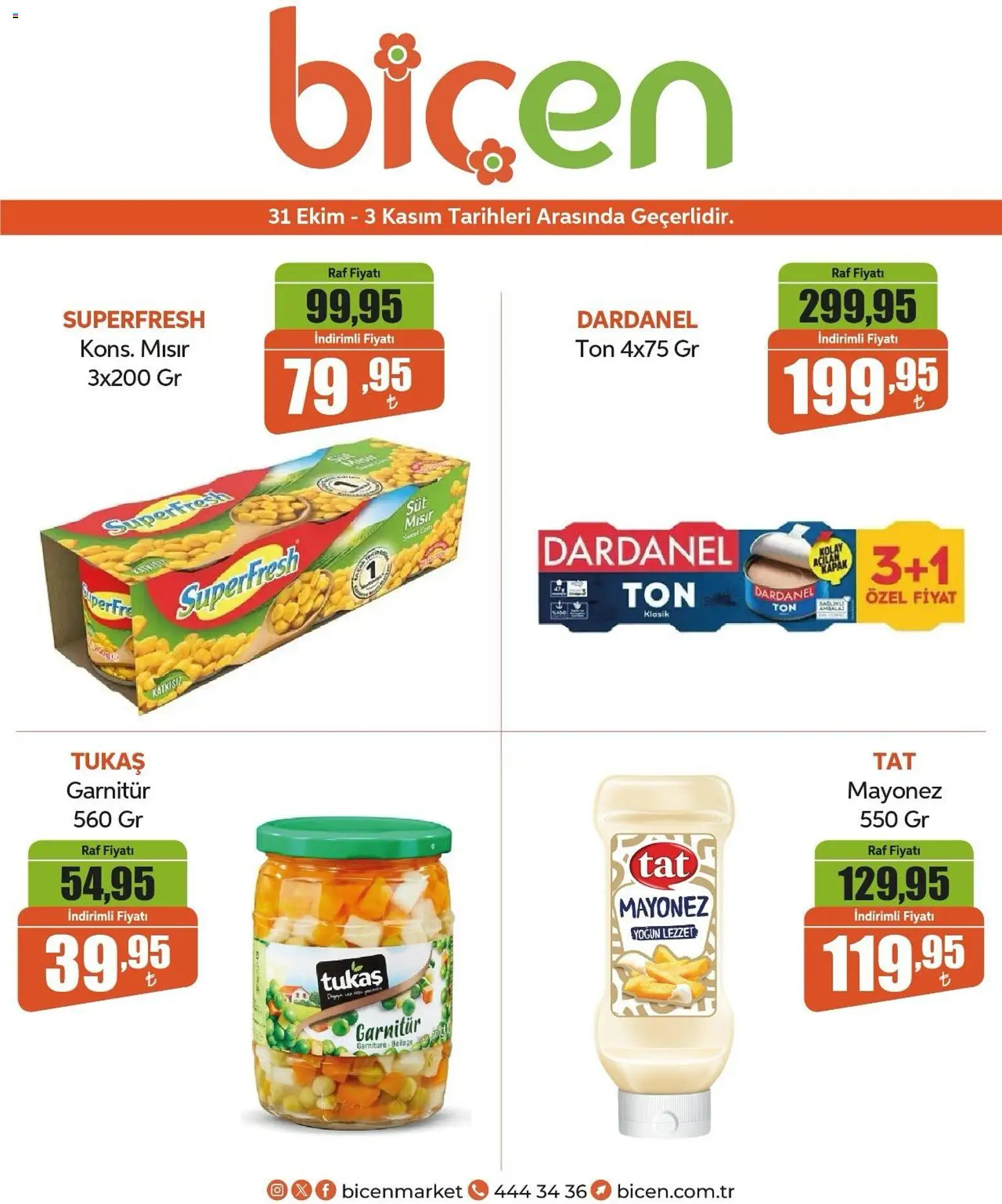Biçen Market Katalog - 31.10.2025 tarihinden itibaren geçerlidir | Sayfa: 5 | Ürünler: Raf, Mayonez, Mısır