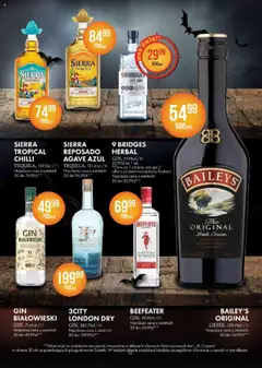Pogląd oferty "Al.Capone Gazetka" - ważna od 13.10.2025 | Strona: 16 | Produkty: Baileys, Karta, Tequila, Gin