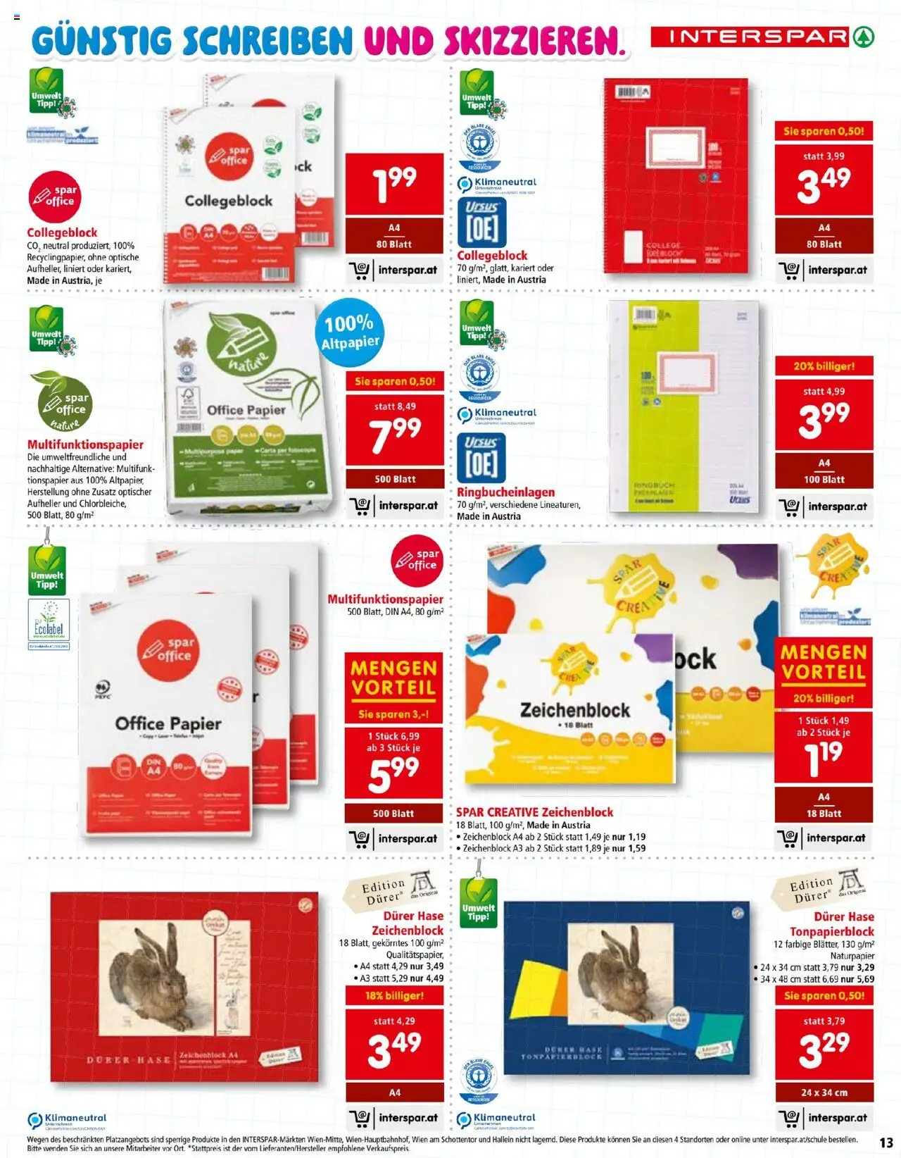 Interspar So macht Schule spass gültig ab 26.06.2025 | Seite: 13 | Produkte: Aufheller
