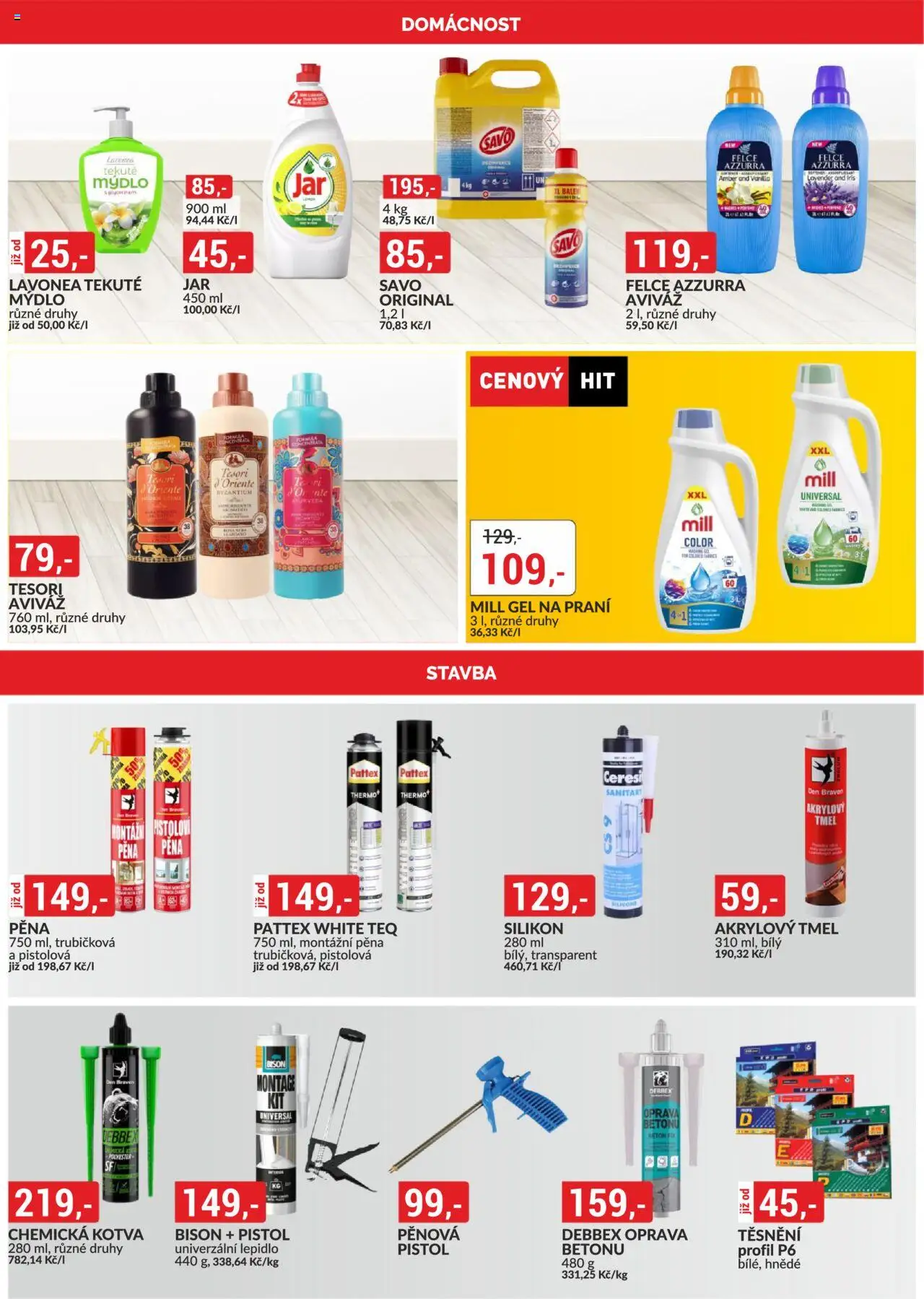 BAUMAX leták od 01.10.2025 | Strana: 25 | Produkty: Tesori d'Oriente, Savo, Felce Azzurra, Silikon