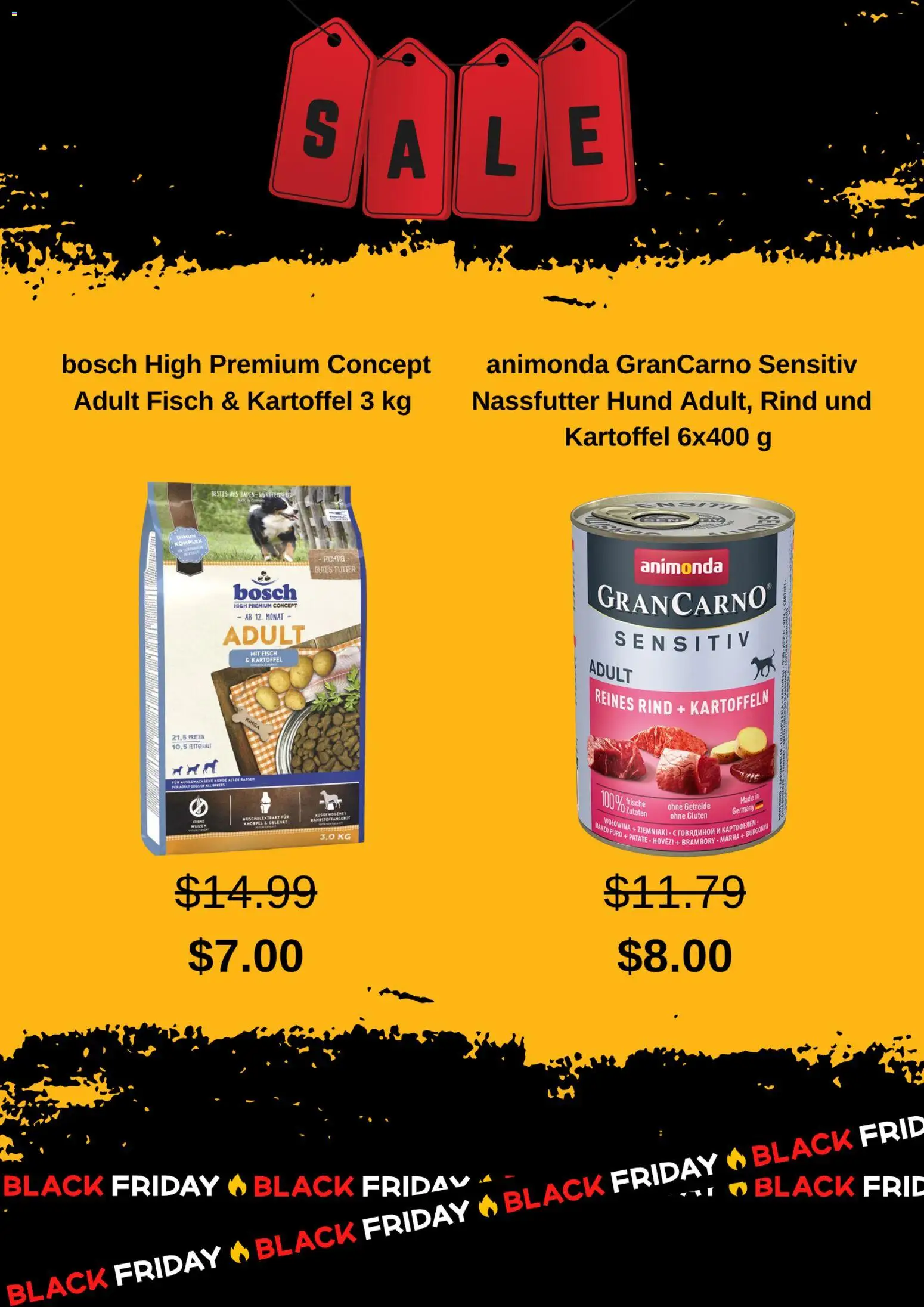 Fressnapf Black Friday gültig ab 04.11.2025 | Seite: 4 | Produkte: Getreide, Kartoffeln, Fisch