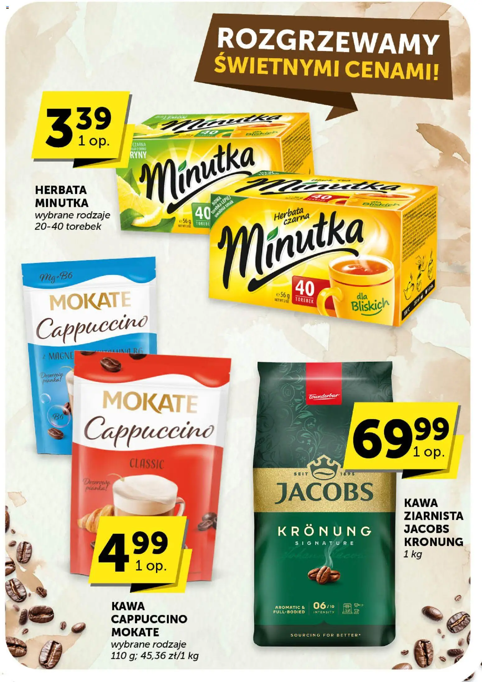 Groszek Gazetka - Market od 27.12.2025 | Strona: 25 | Produkty: Torebka, Kawa ziarnista, Kawa, Herbata