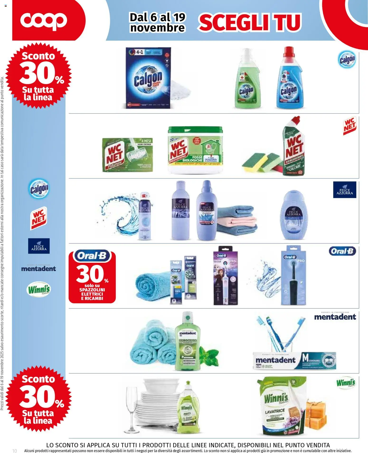 Volantino COOP del 06.11.2025 | Pagina: 10 | Prodotti: Lavatrice, Data