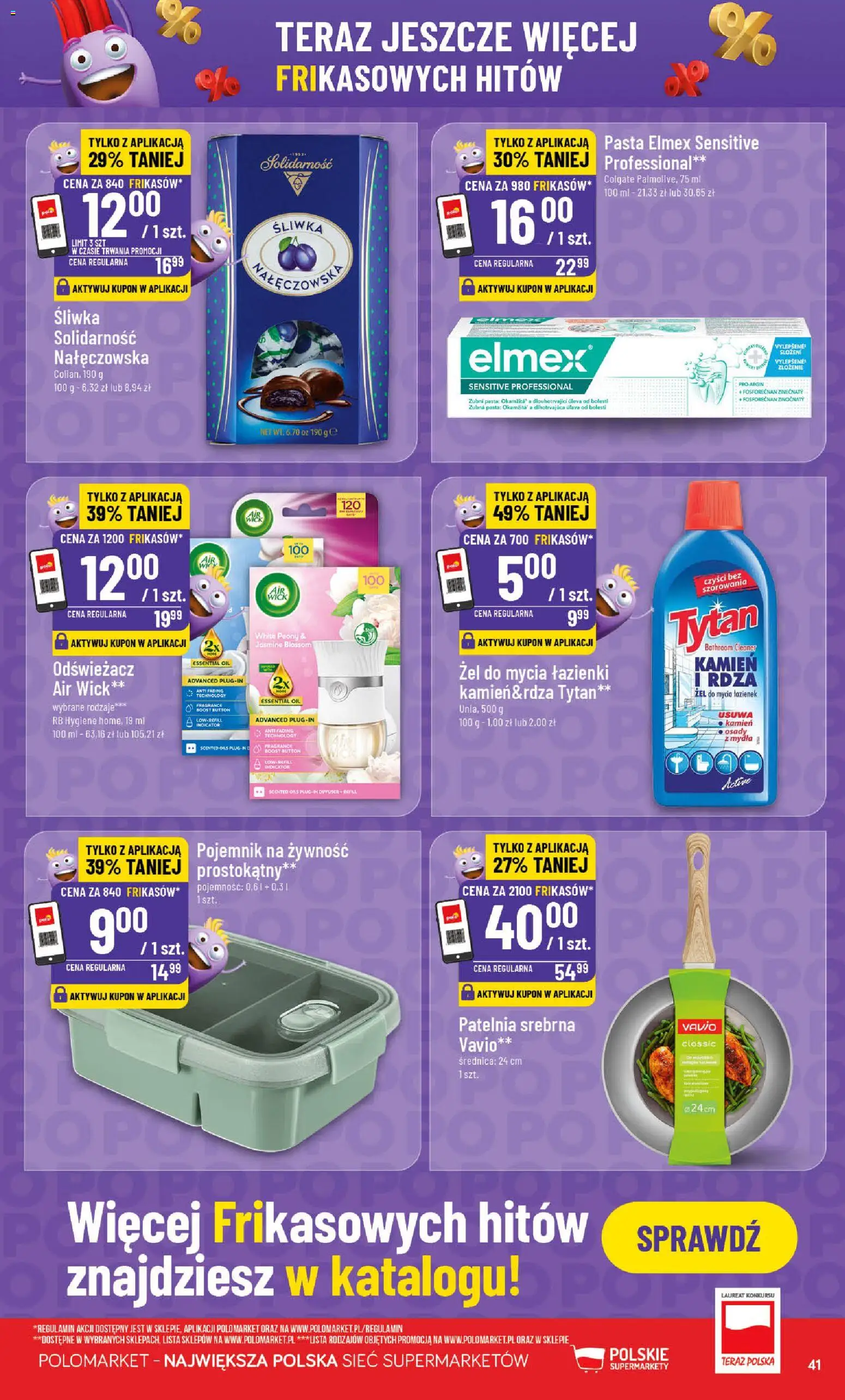 POLOmarket Gazetka od 14.01.2026 | Strona: 41 | Produkty: Odświeżacz, Cleaner, Patelnia