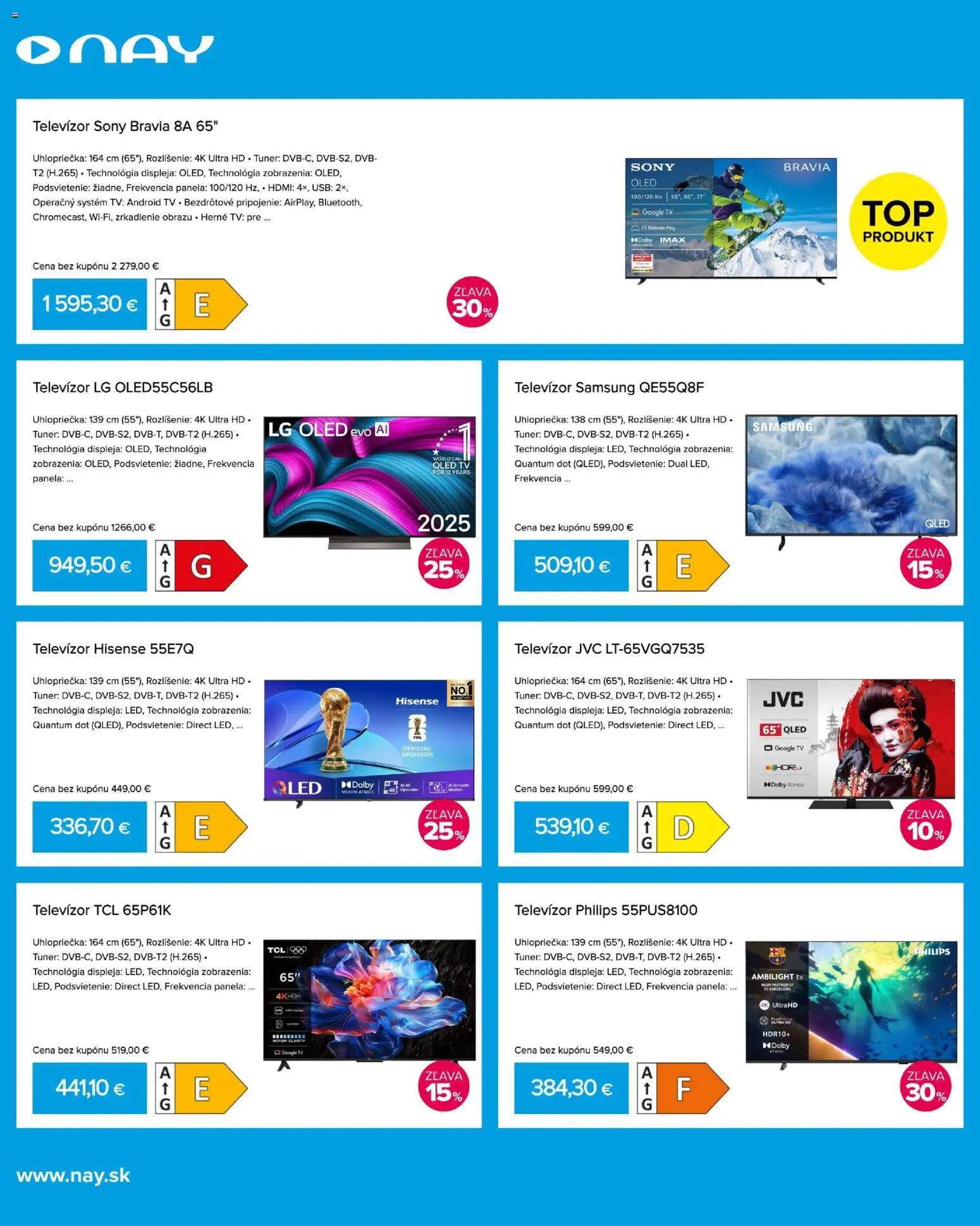 Nové NAY Elektrodom akcie – leták je platný od 09.02.2026 | Strana: 6