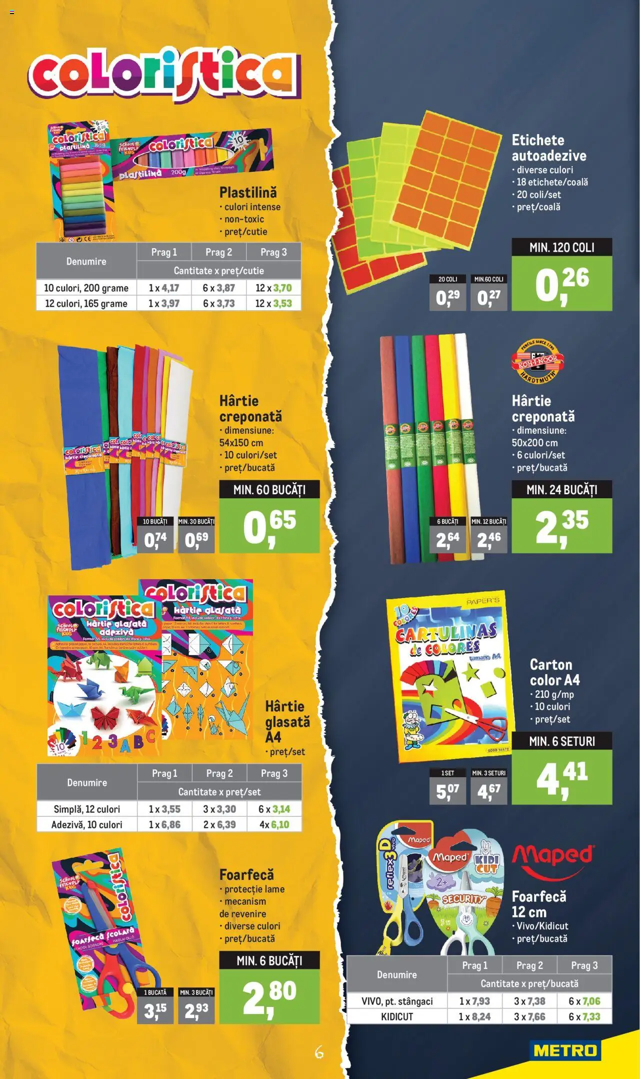 Metro catalog - Rechizite Școlare – valabil de la 01.08.2025 | Pagină: 6