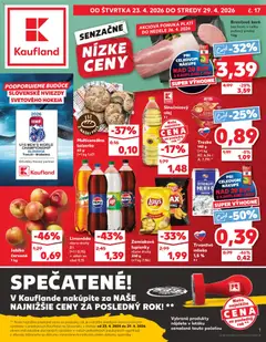 Kaufland leták platný od 23.04.2026