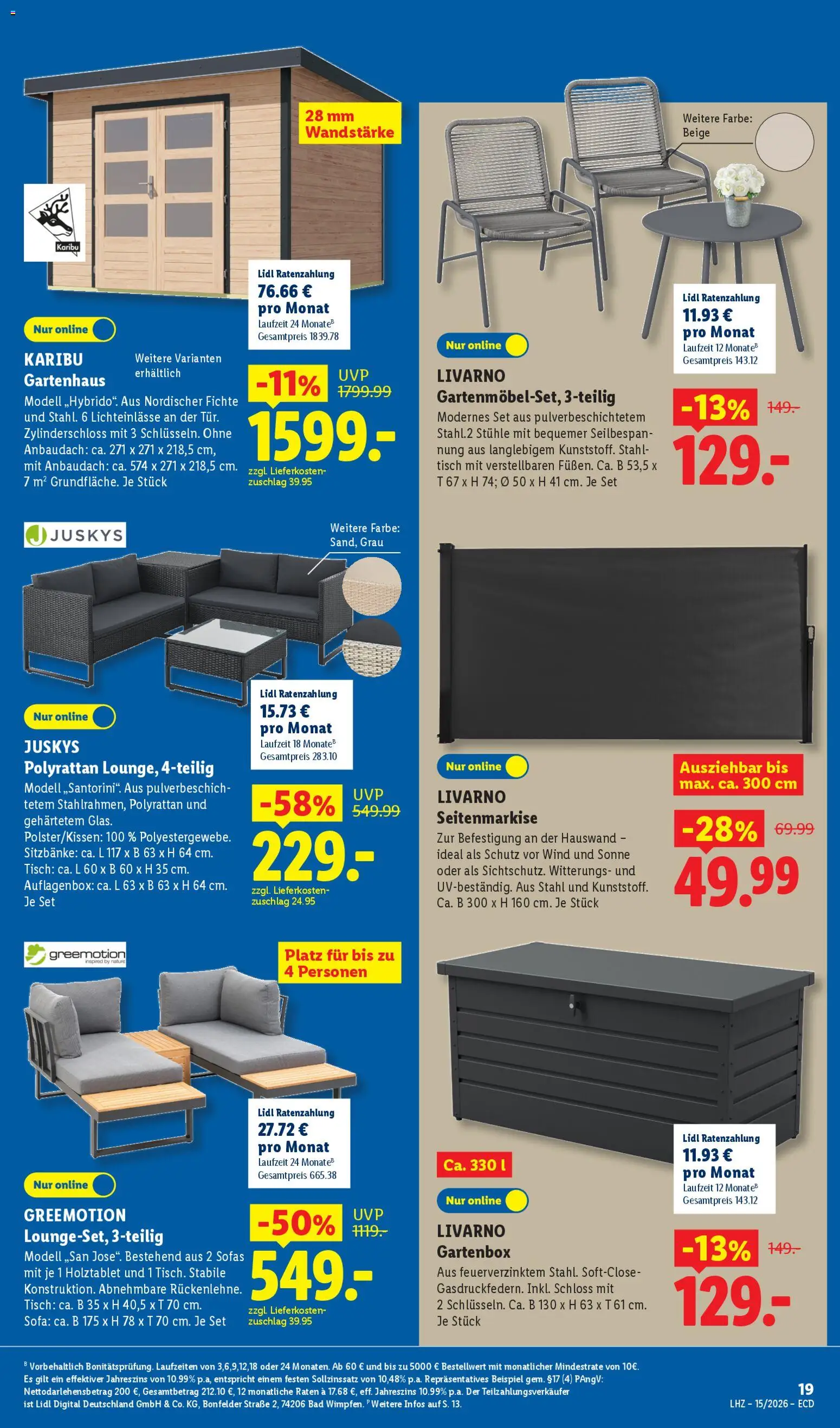 Lidl Německo leták - Exklusive Vorschau od 07.04.2026 | Strana: 15