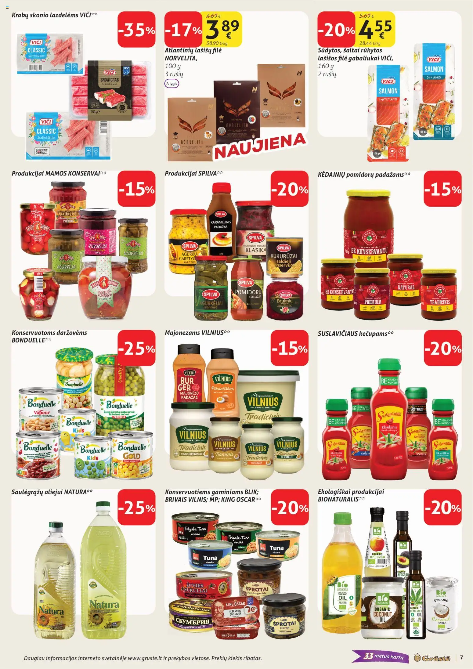 GRUSTE akcijos nuo 01.04.2026 | Puslapis: 7
