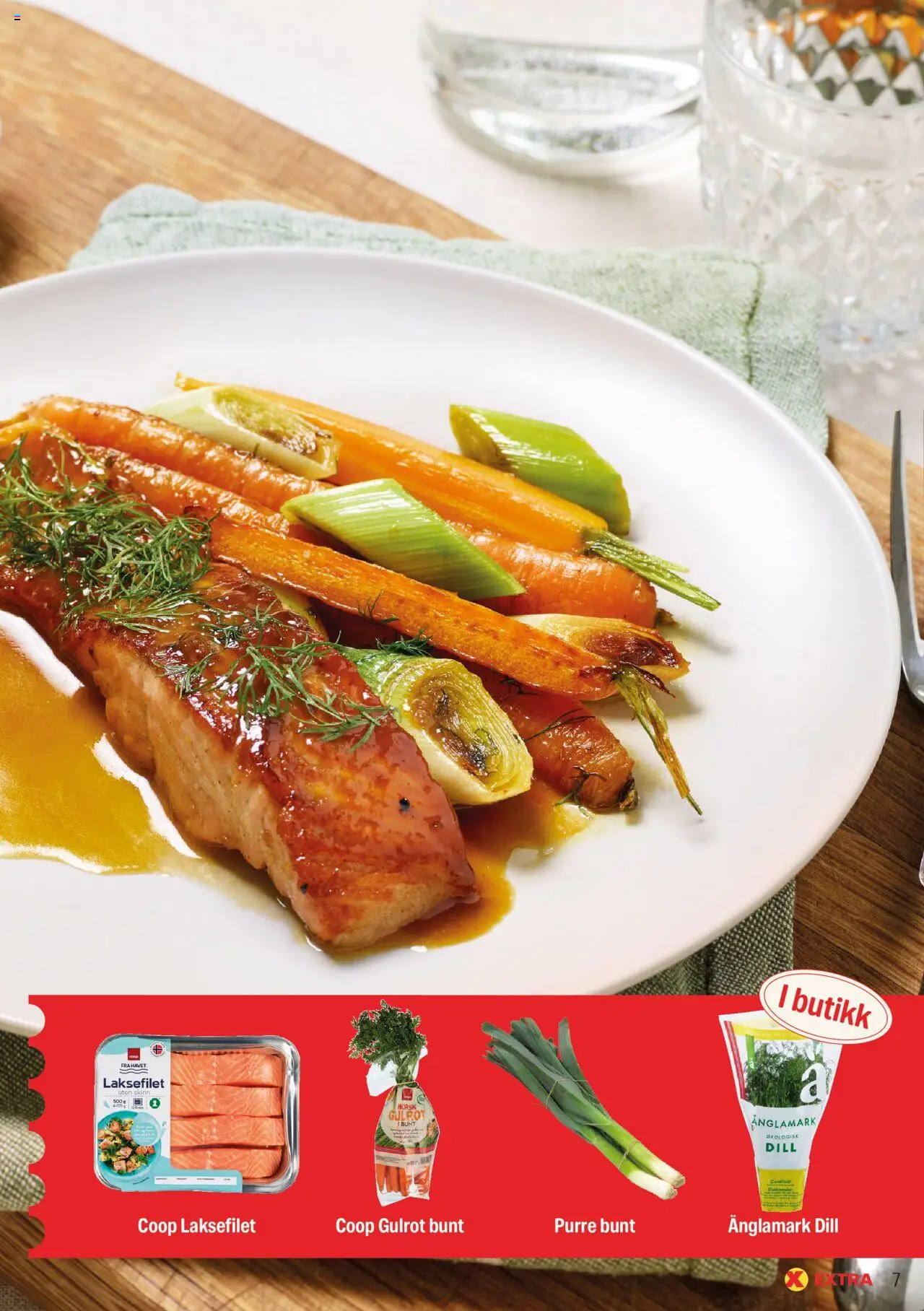 {H1} | Side: 7 | Produkter: Lasagneplader, Gulrot, Purre