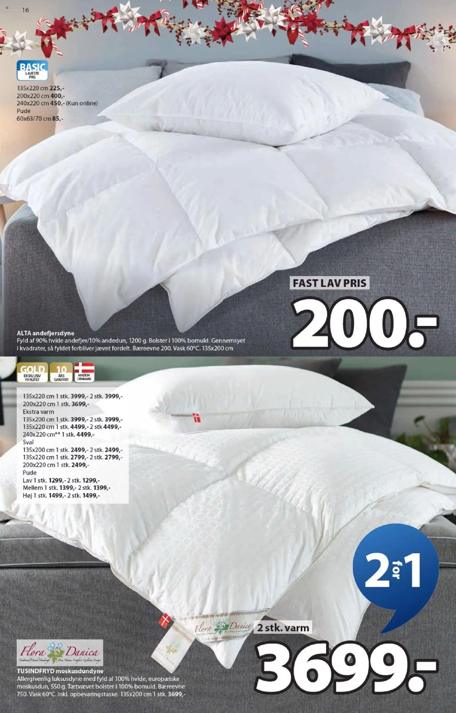 JYSK tilbudsavis – gyldig fra 31.10.2025 | Side: 16 | Produkter: Pude