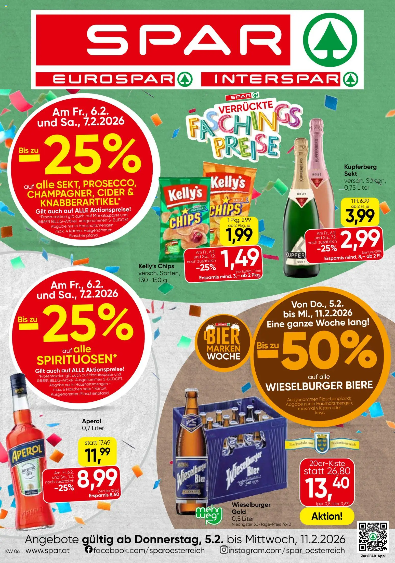 Spar Flugblatt  - Steiermark gültig ab 05.02.2026 | Seite: 1