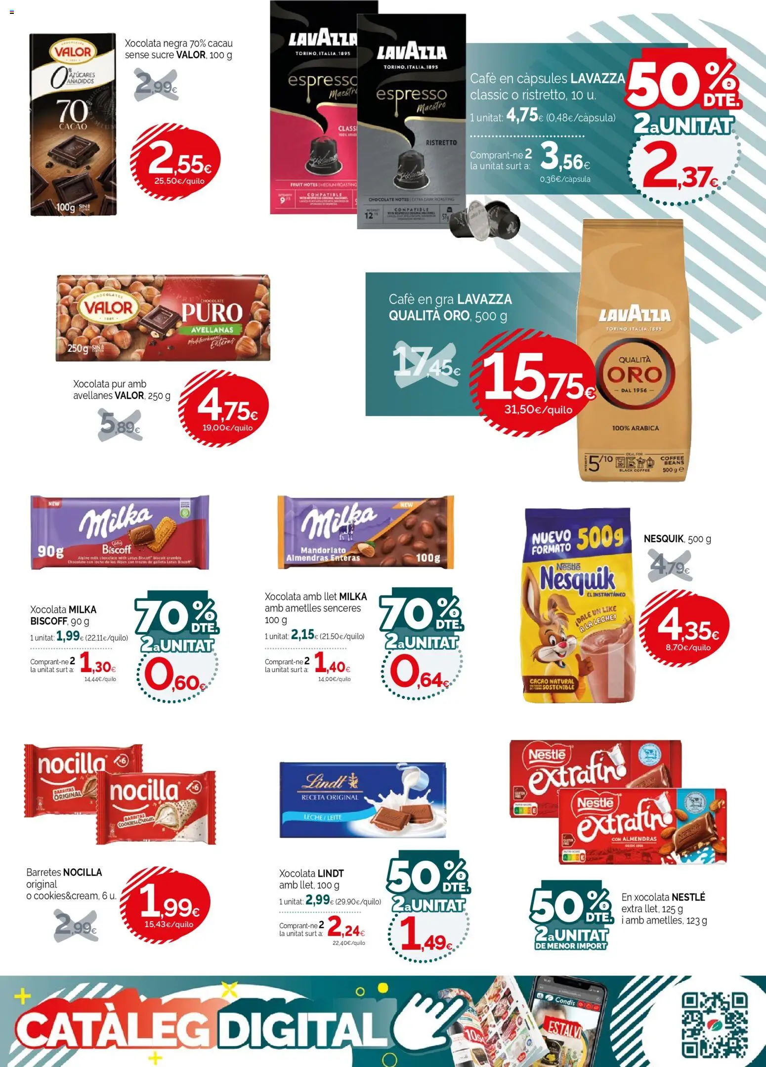 Condis folleto life │ válido desde el 04.03.2026 | Página: 11 | Productos: Leche, Café, Κεραία, Φρυγανιές σικάλεως
