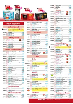 Maximo - Prévisualisation de Maximo catalogue epicerie valide à partir de 24.10.2025 | Page: 55