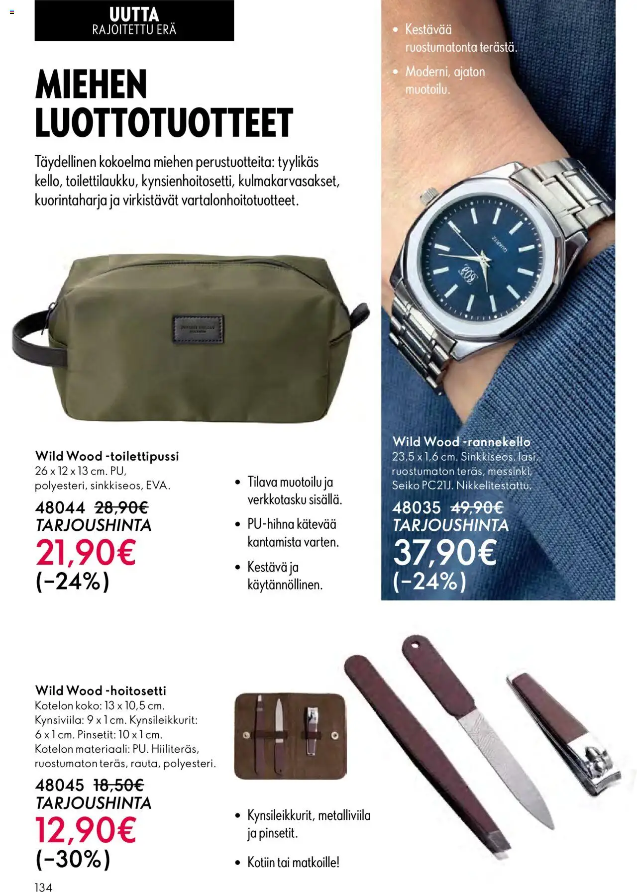 Oriflame - Esite 14 – voimassa 08.10.2025 alkaen | Sivu: 134 | Tuotteet: Pinsetit