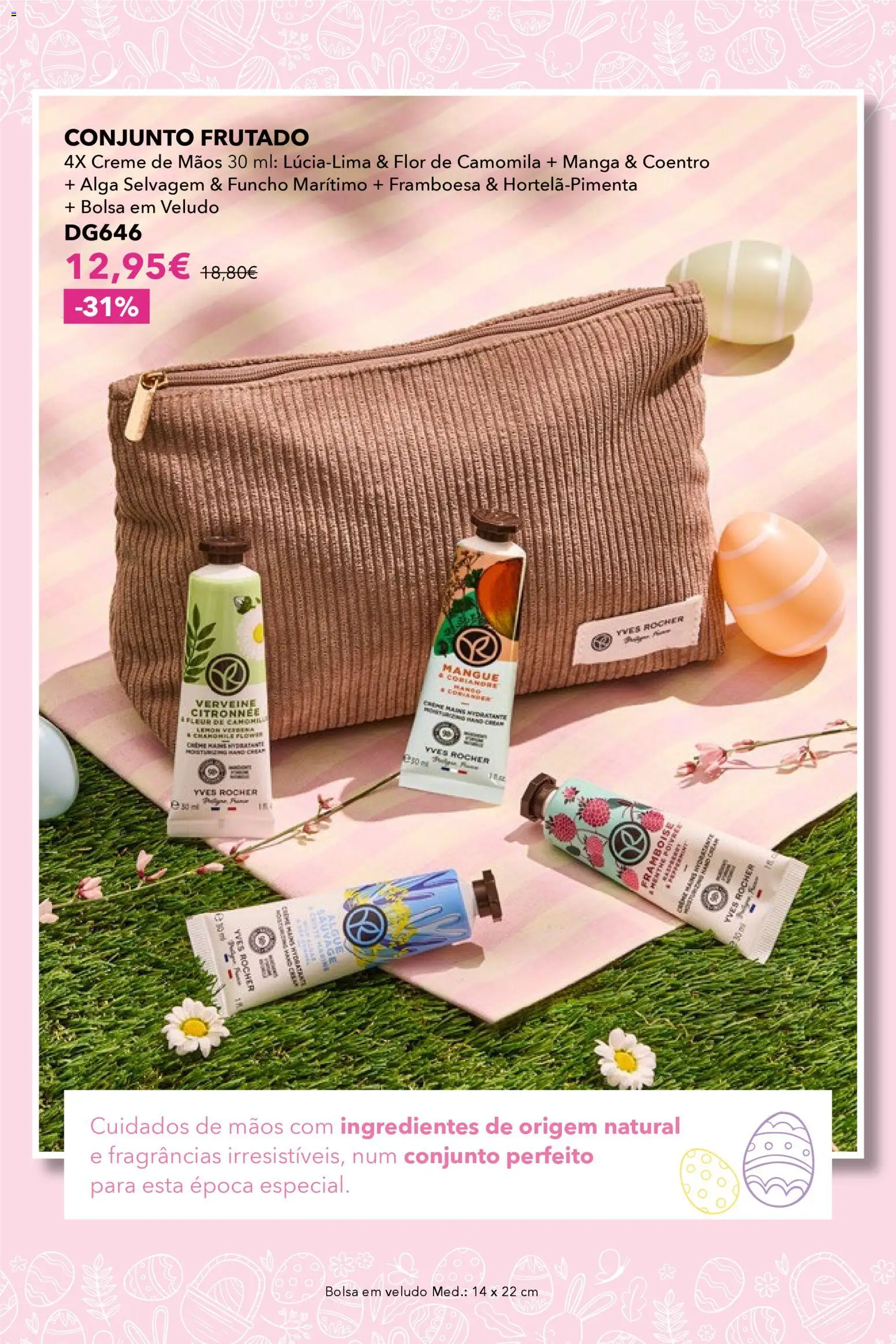 Yves Rocher - Pascoa feliz  │ válido de 20.03.2026 | Página: 4 | Produtos: Bolsa, Creme