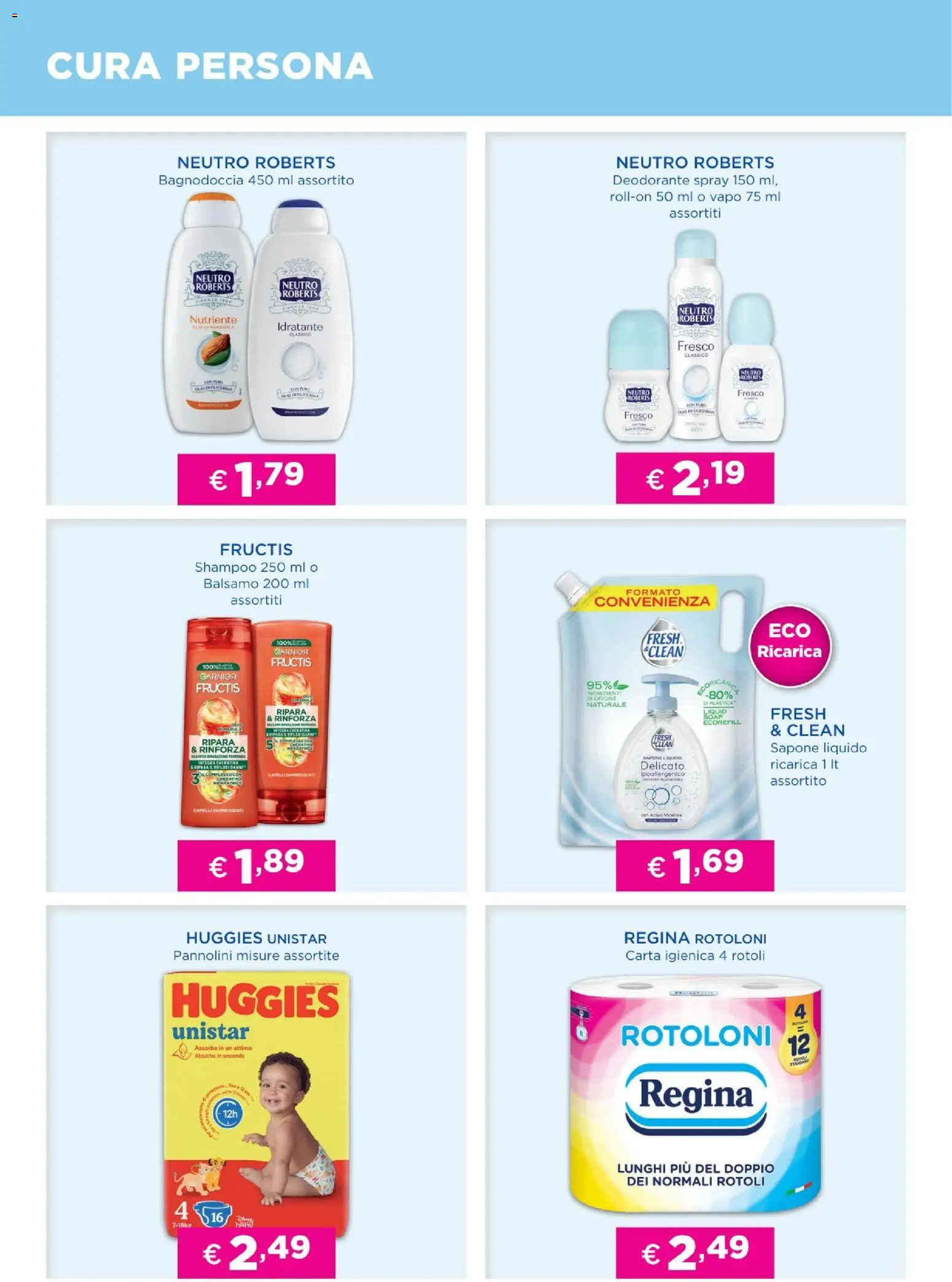 Volantino Acqua e Sapone del 22.12.2025 | Pagina: 6 | Prodotti: Balsamo, Carta igienica, Sapone, Deodorante