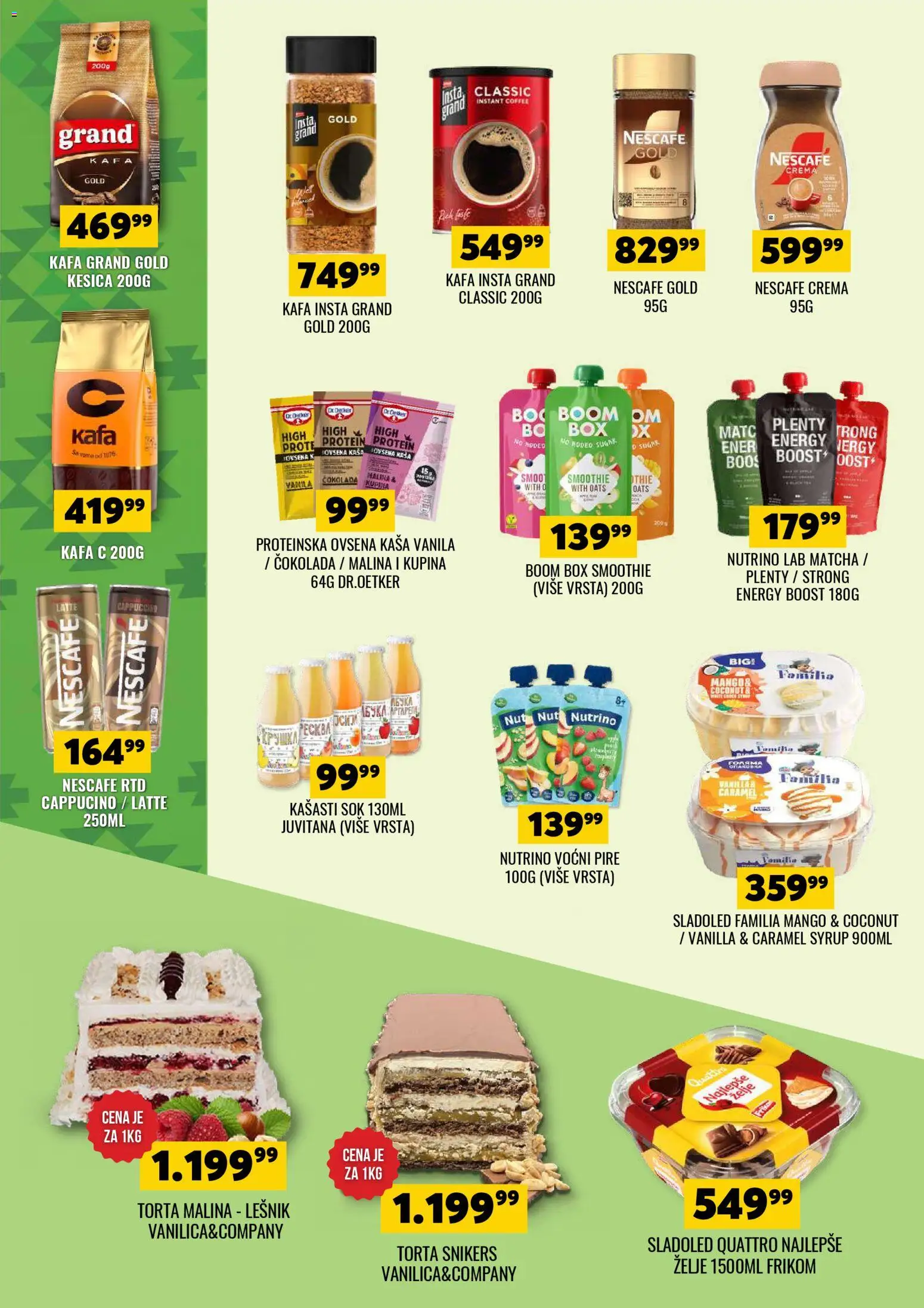 Tekijanka katalog - važi od 08.04.2026 | Strana: 4 | Proizvode: Protein, Sladoled, Čokolada, Sok