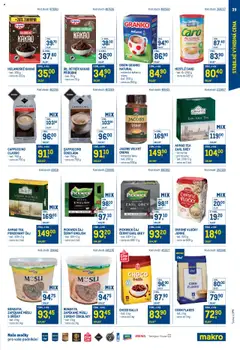 Makro leták - Stabilně výhodná cena – gastronomie od 30.07.2025 | Strana: 39 | Produkty: Káva, Čokoláda, Instantní káva, Vločky