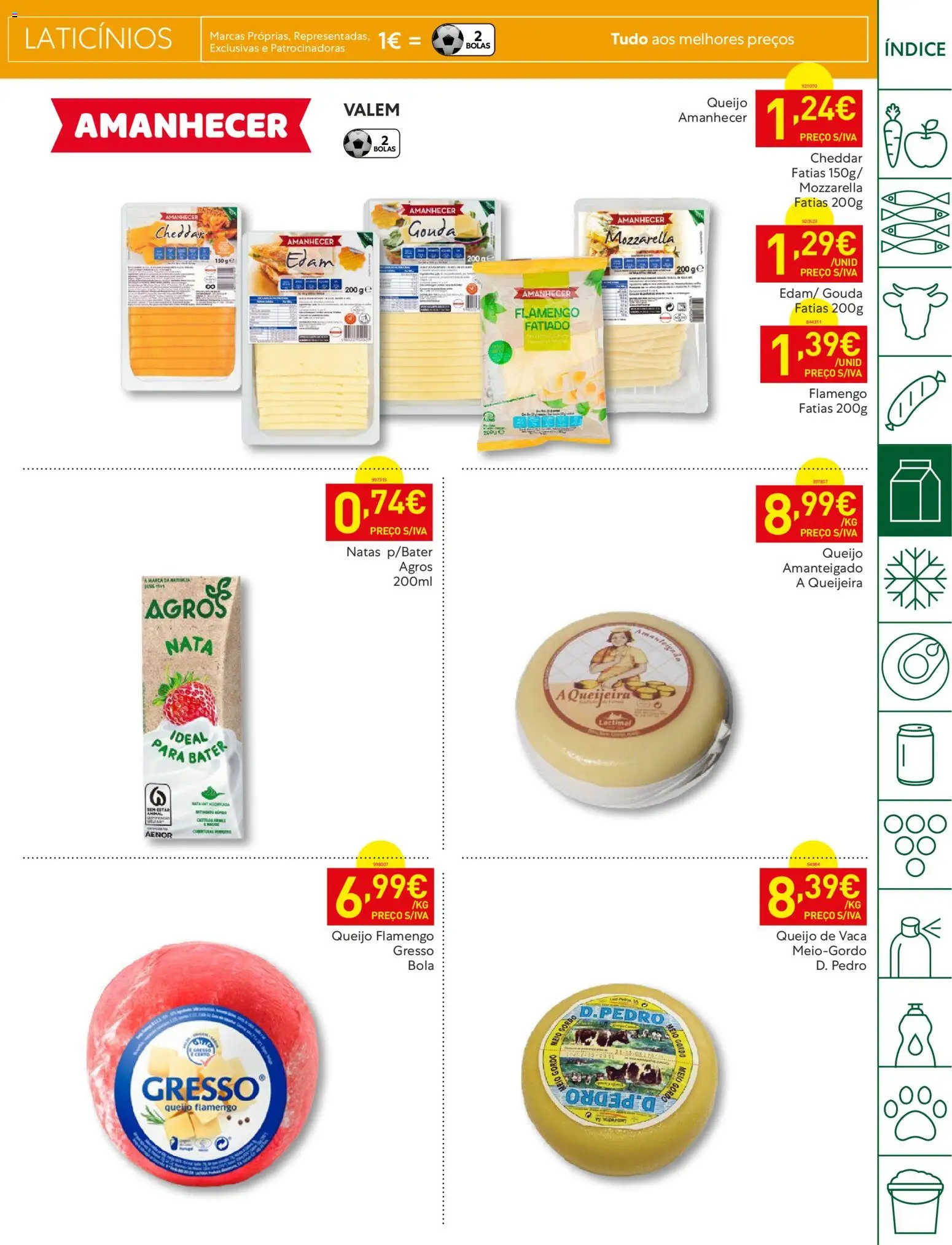 Recheio folheto │ válido de 07.04.2026 | Página: 15 | Produtos: Queijo, Cheddar, Nata, Natas