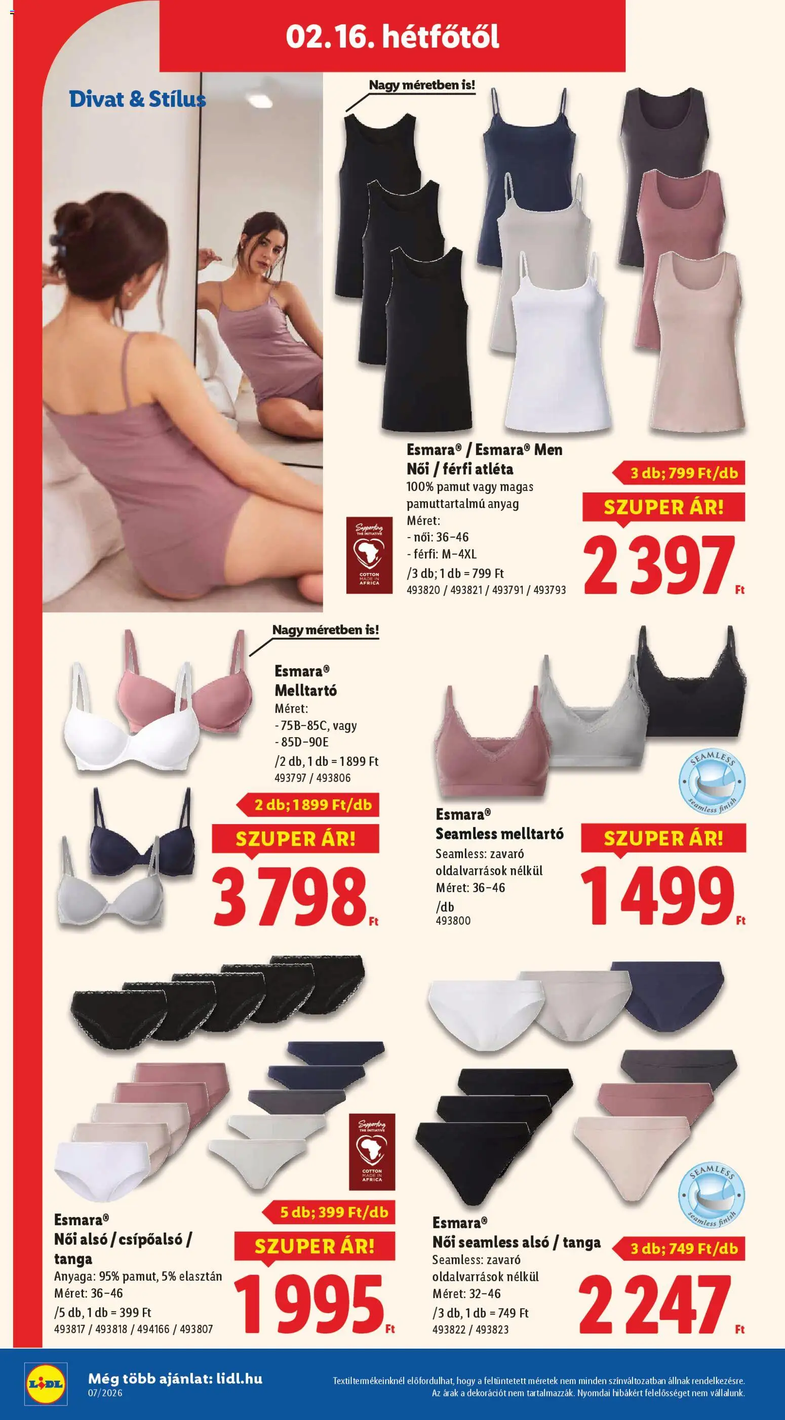 Lidl akciós ujság - amely érvényes a következő dátumtól: 12.02.2026 | Oldal: 22