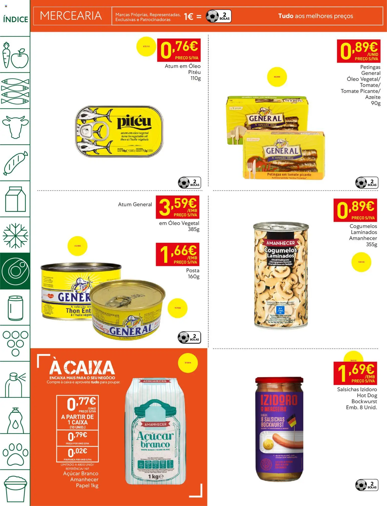 Recheio - Bons Negócios Madeira │ válido de 28.04.2026 | Página: 24 | Produtos: Azeite, Caixa, Açúcar, Tomate