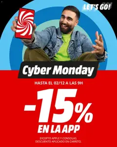 Vista previa Media Markt Cyber Monday válido desde el 01.12.2025