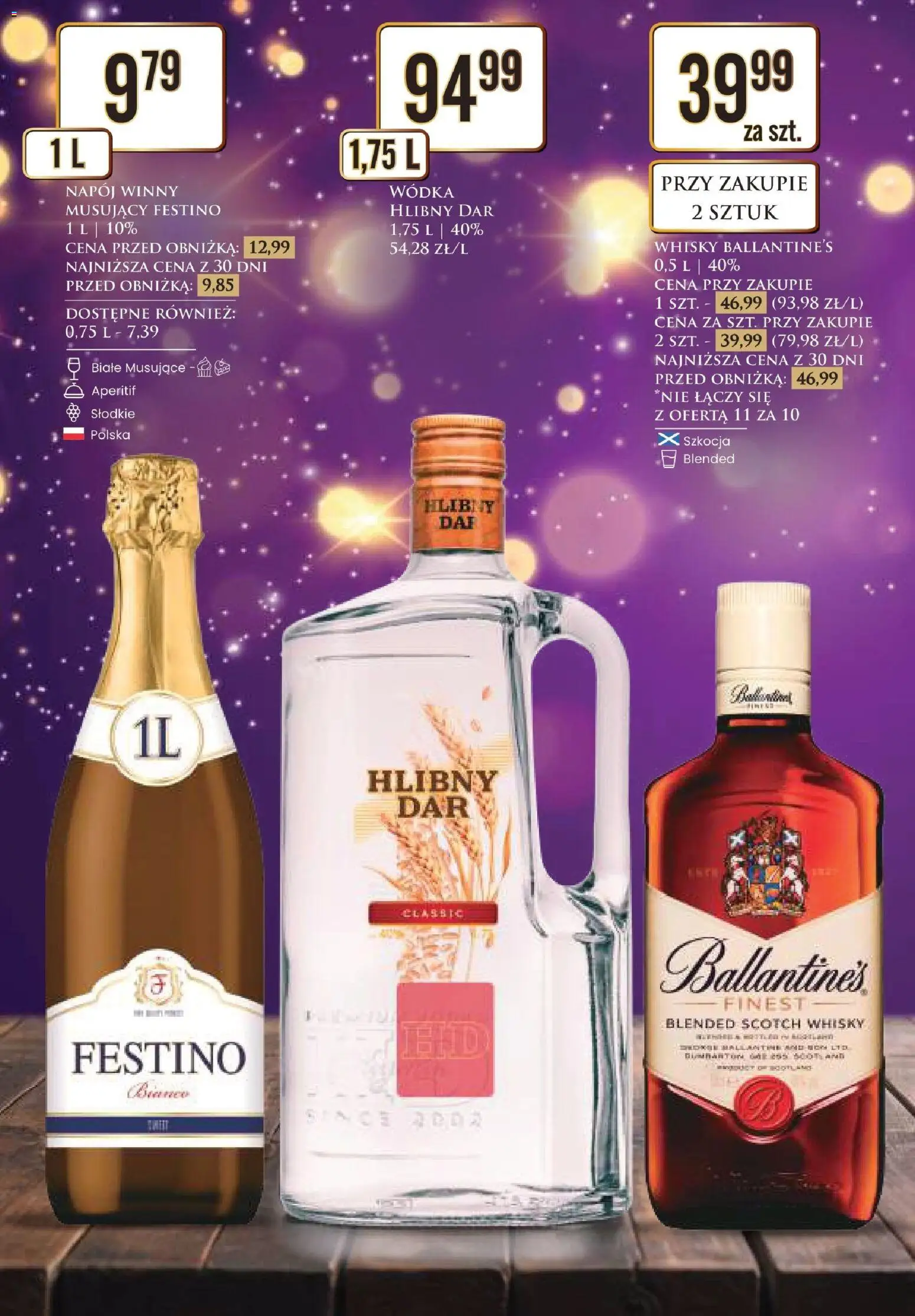 Dino Gazetka alkoholowa od 27.12.2025 | Strona: 32 | Produkty: Vodka, Wódka, Whisky