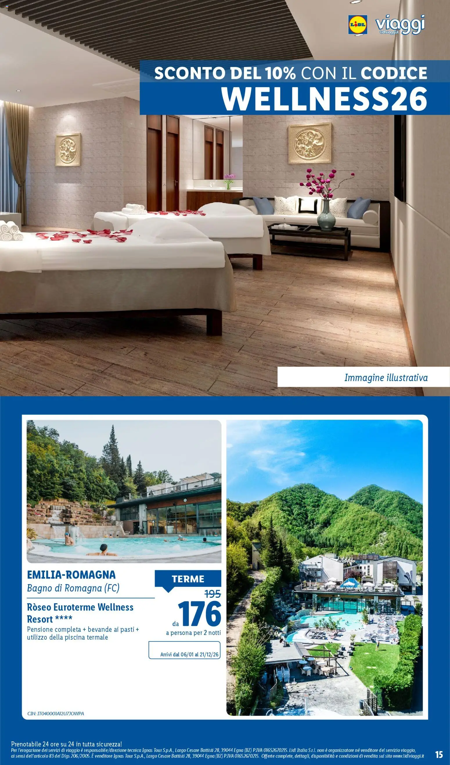 Volantino Lidl del 22.12.2025 | Pagina: 15 | Prodotti: Piscina, Bagno