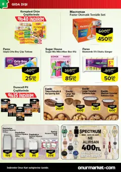 Onur Market Katalog - İstanbul - 16.09.2025 tarihinden itibaren geçerlidir | Sayfa: 8